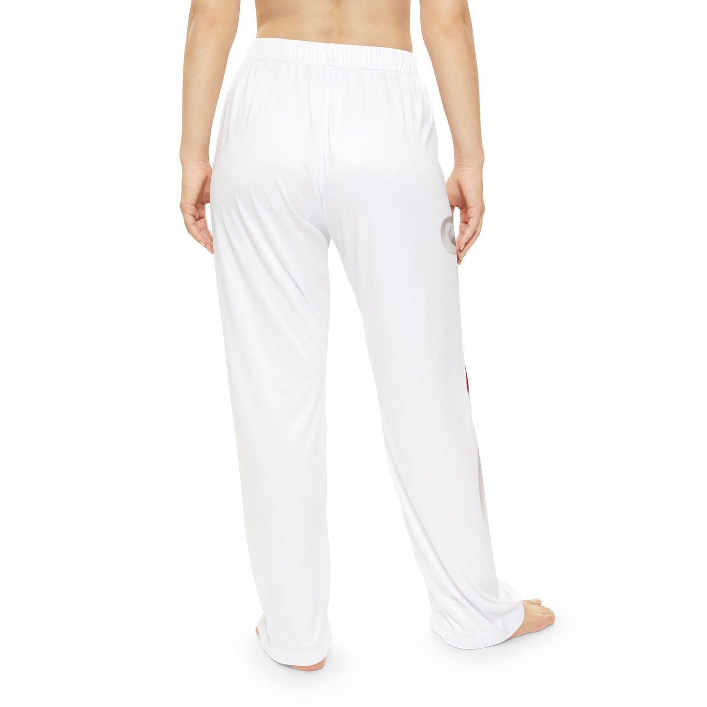 Poro the Polar Bear Women's Pajama Pants (AOP)