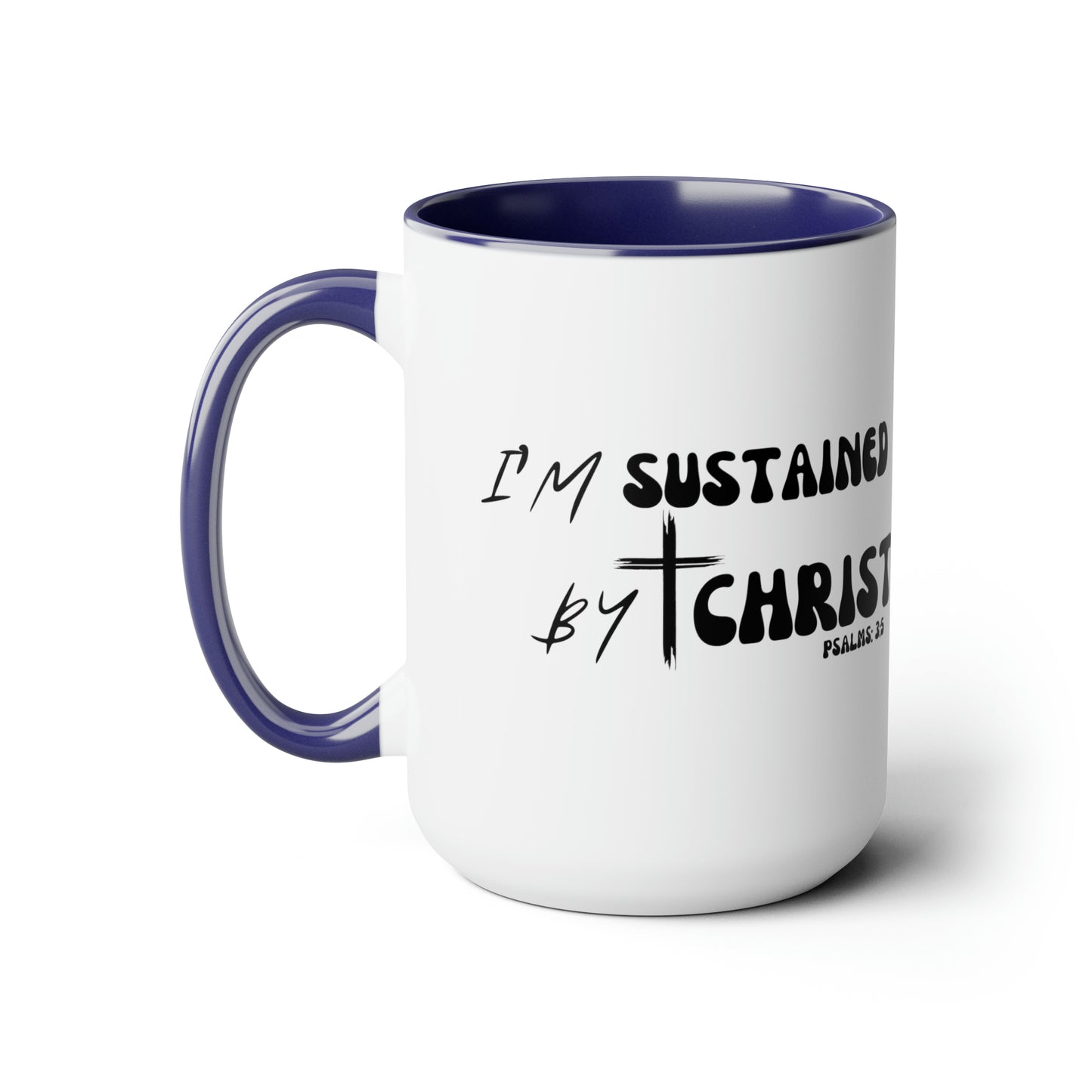 Christian Wear Two-Tone Coffee Mugs, 15oz