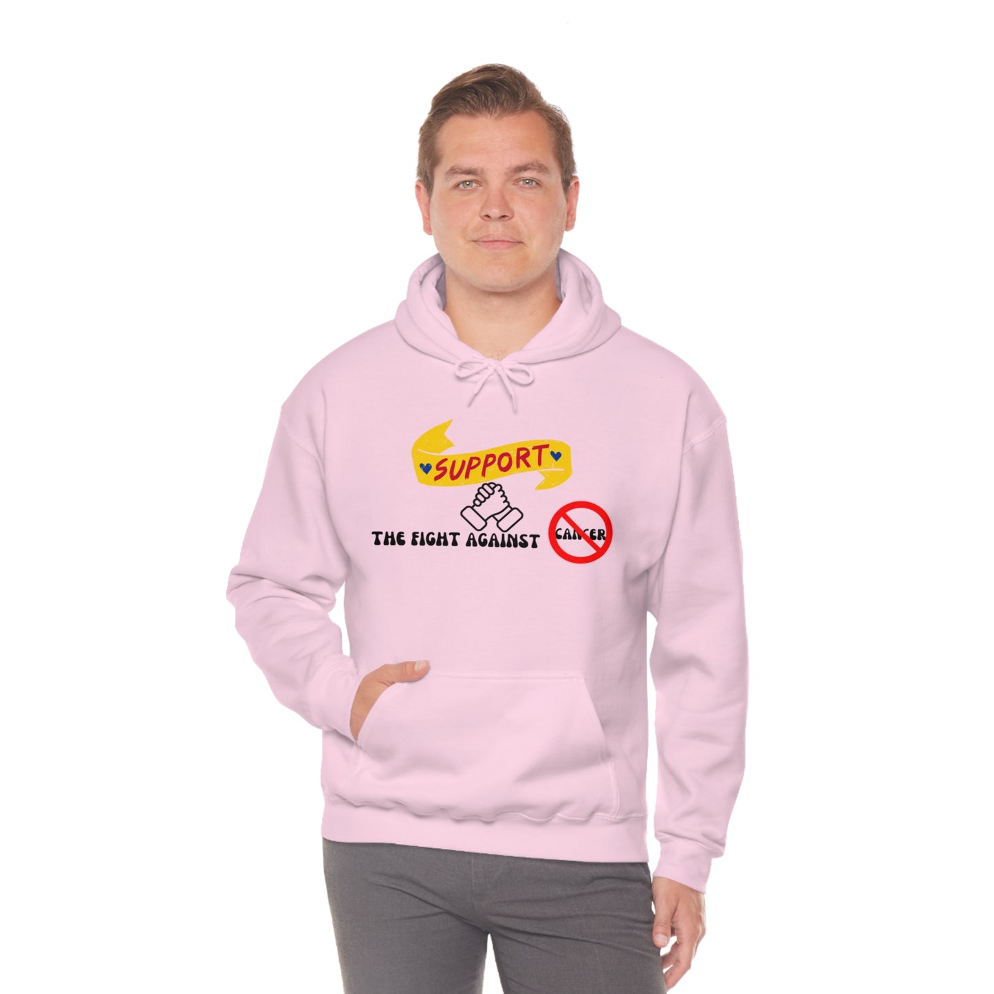 Cancer Awareness Unisex Heavy Blend™ Hooded Sweatshirt