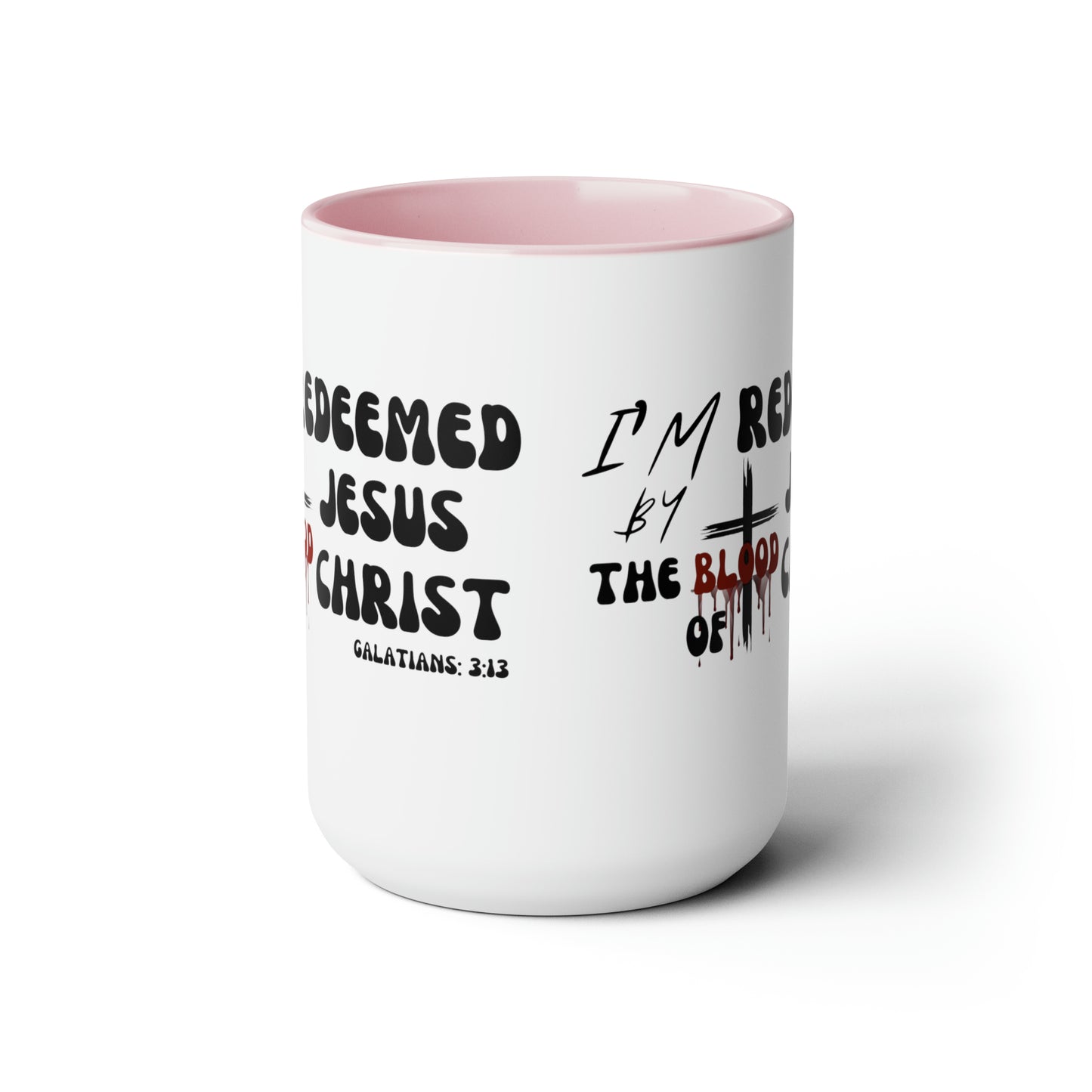 Christian Wear Two-Tone Coffee Mugs, 15oz