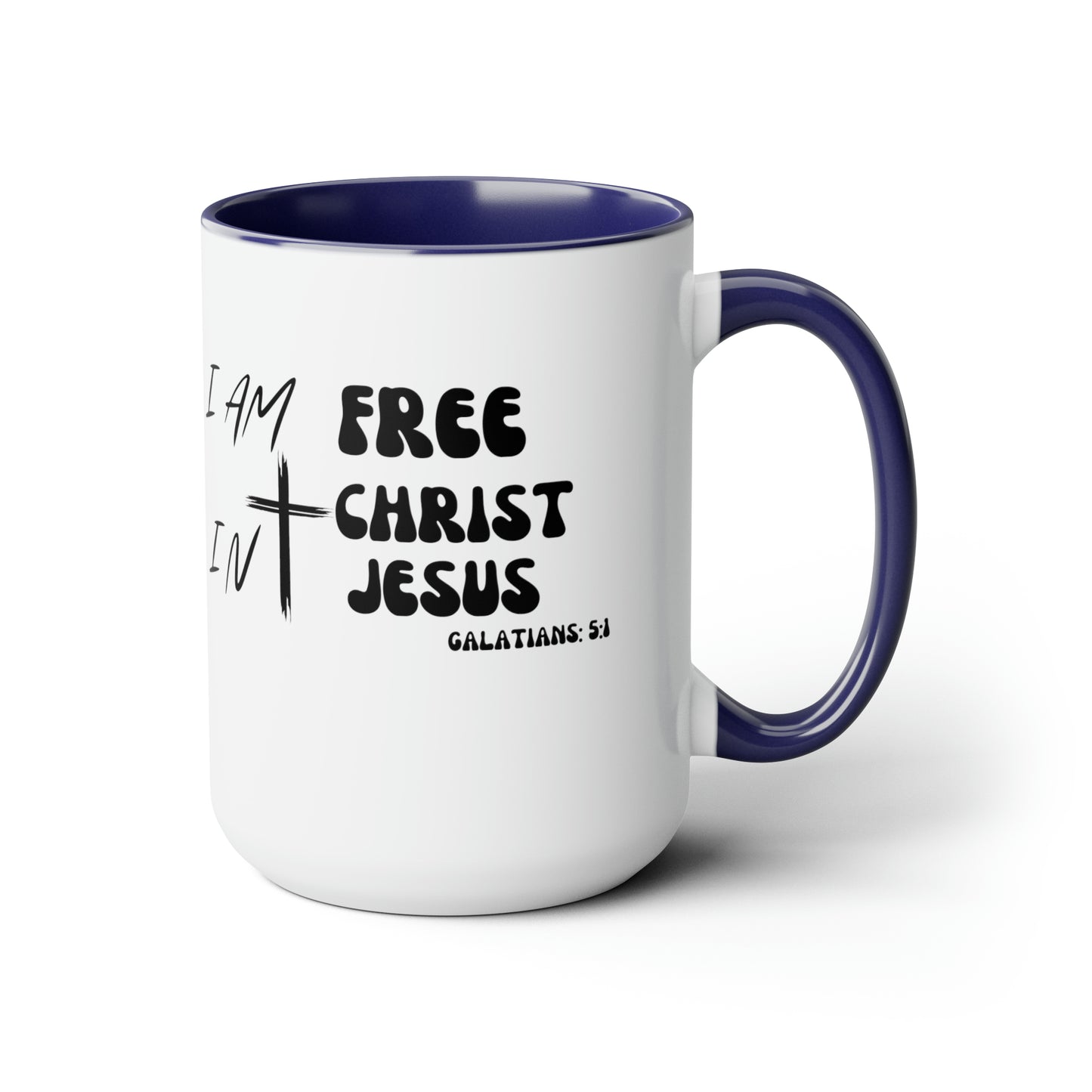 Christian WearTwo-Tone Coffee Mugs, 15oz