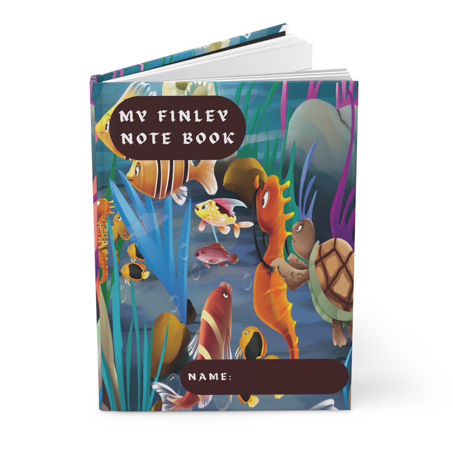 My Finley Note Book (Hardcover Matted Journal)