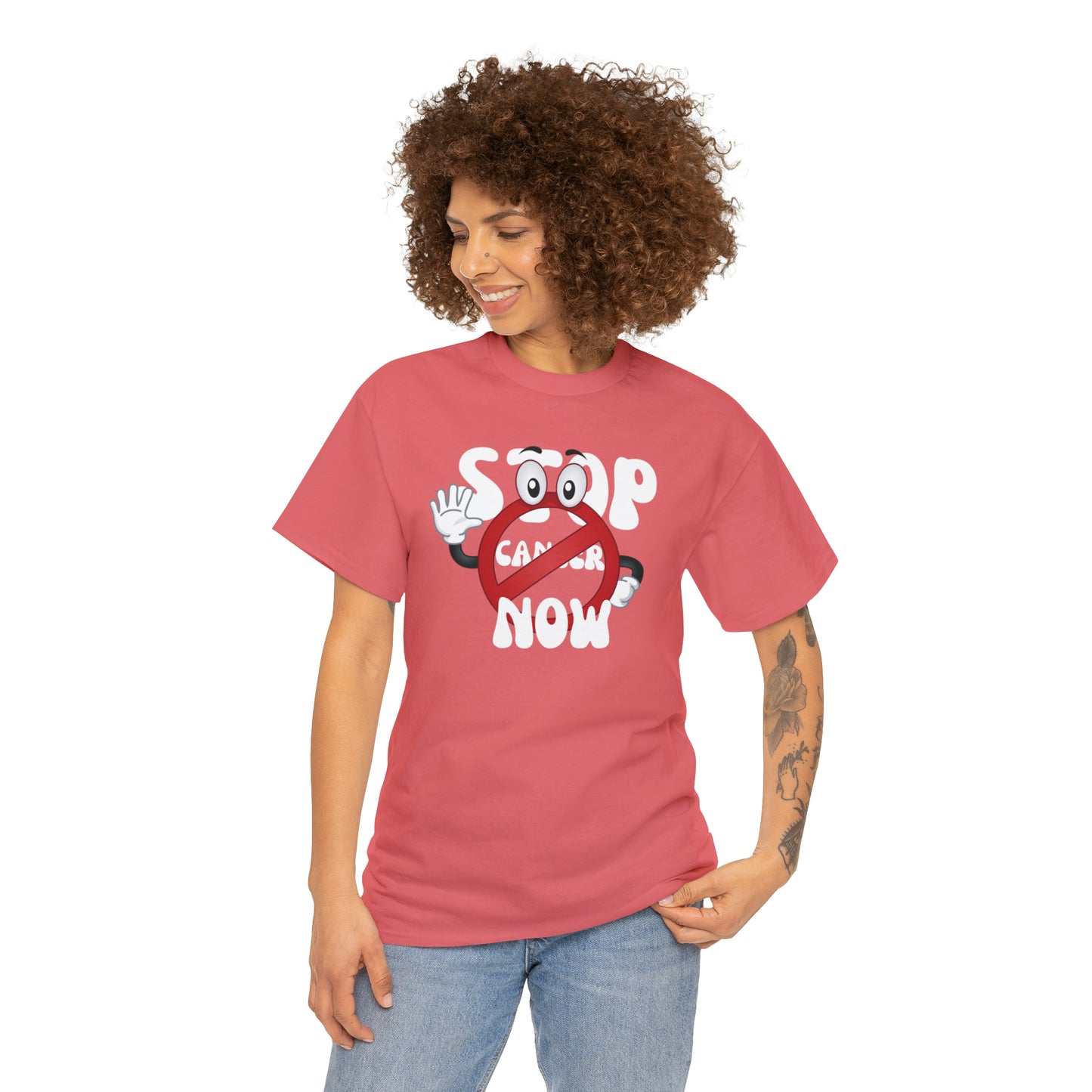 Cancer Awareness Unisex Heavy Cotton Tee