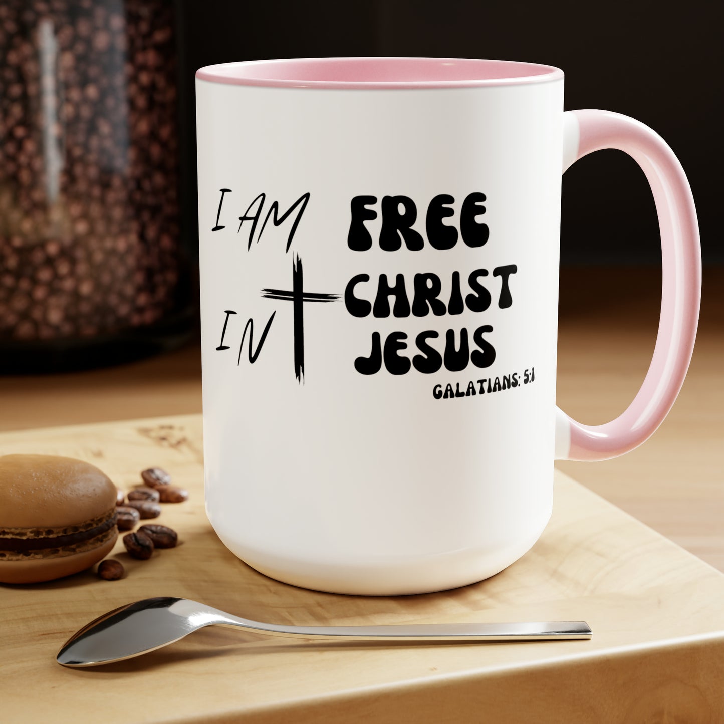 Christian WearTwo-Tone Coffee Mugs, 15oz