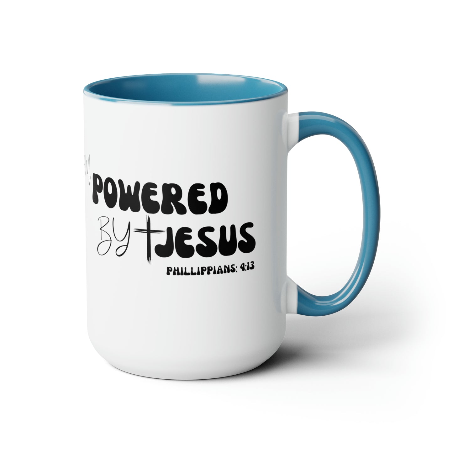 Christian Wear Two-Tone Coffee Mugs, 15oz