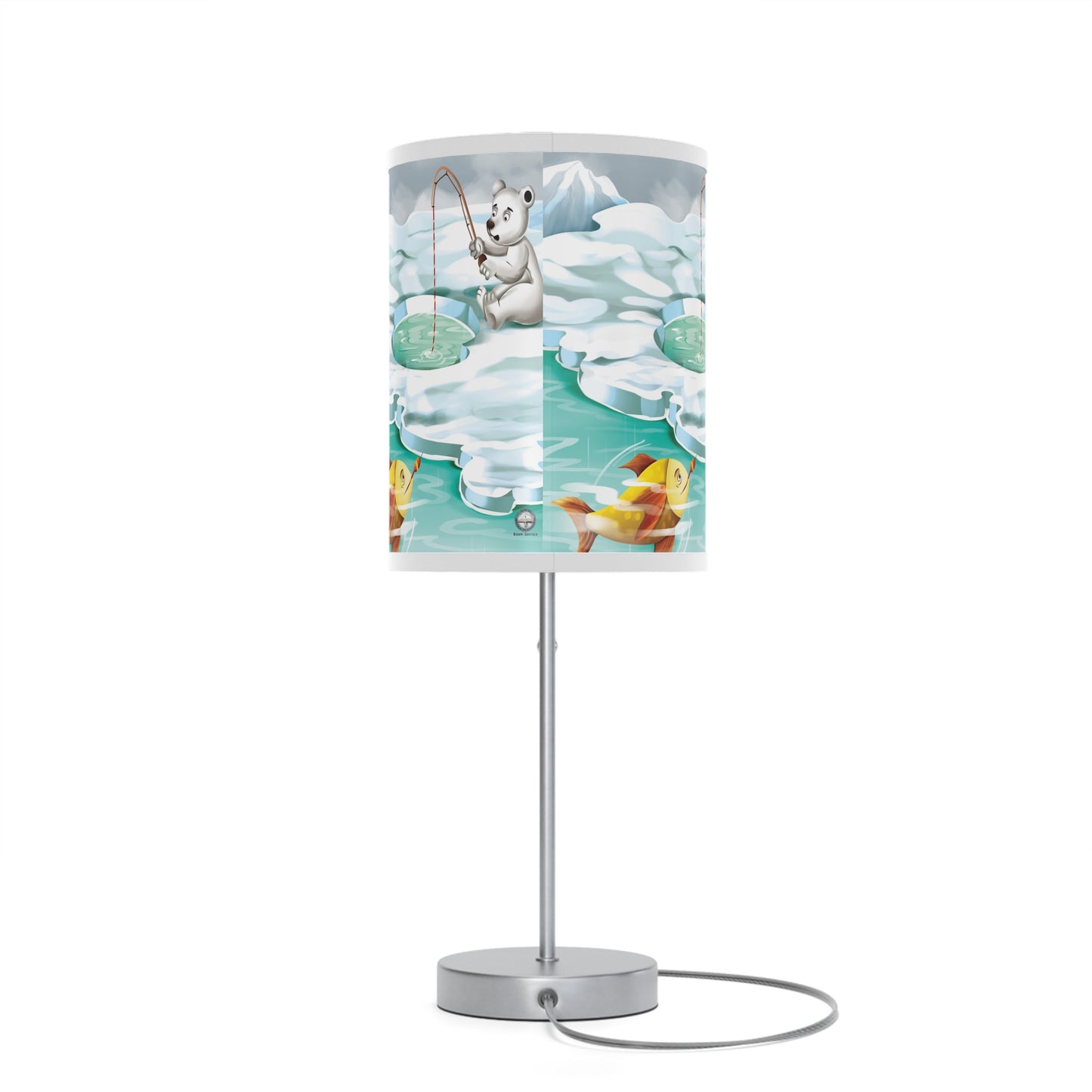 Poro The Polar Bear Lamp on a Stand, US|CA plug