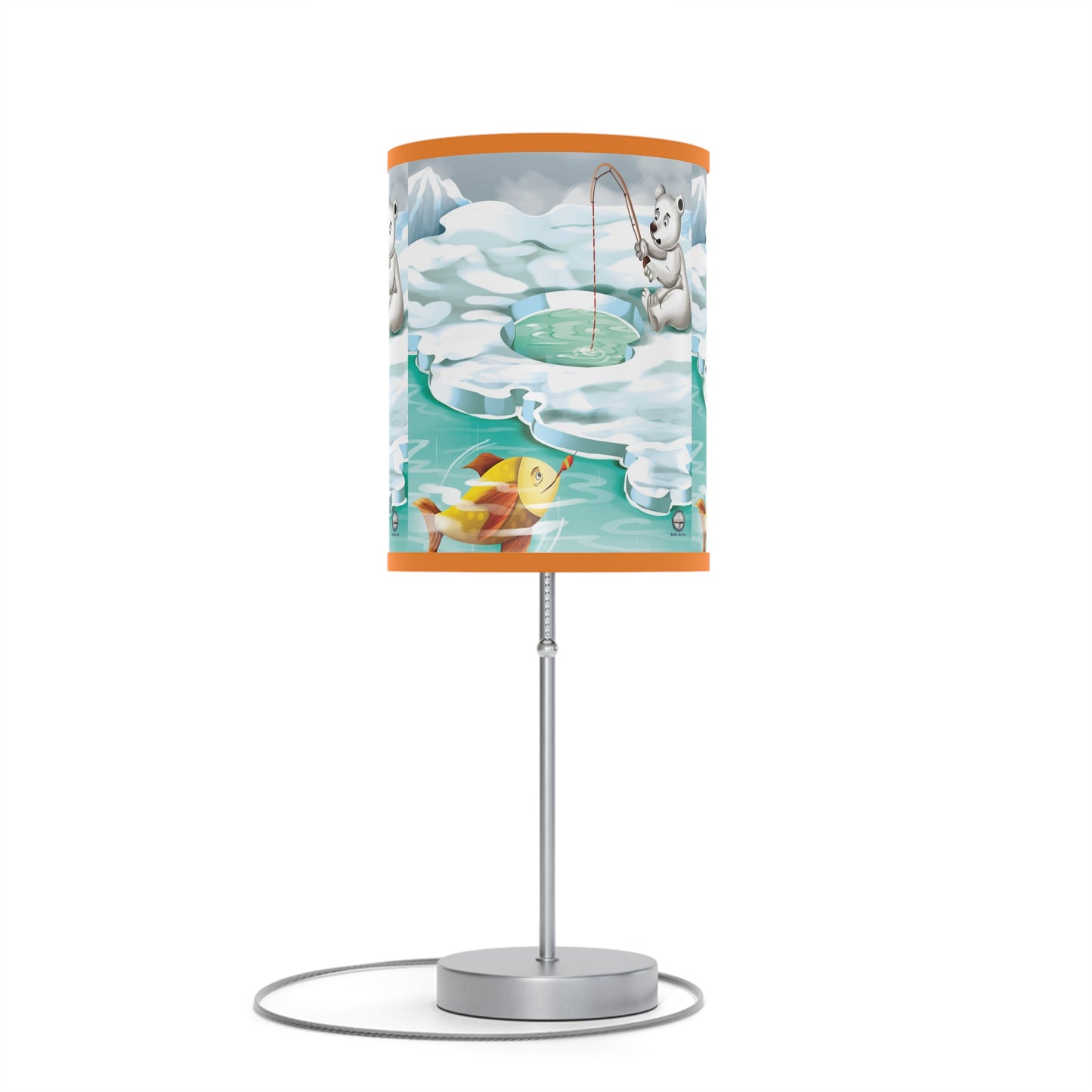 Poro The Polar Bear Lamp on a Stand, US|CA plug