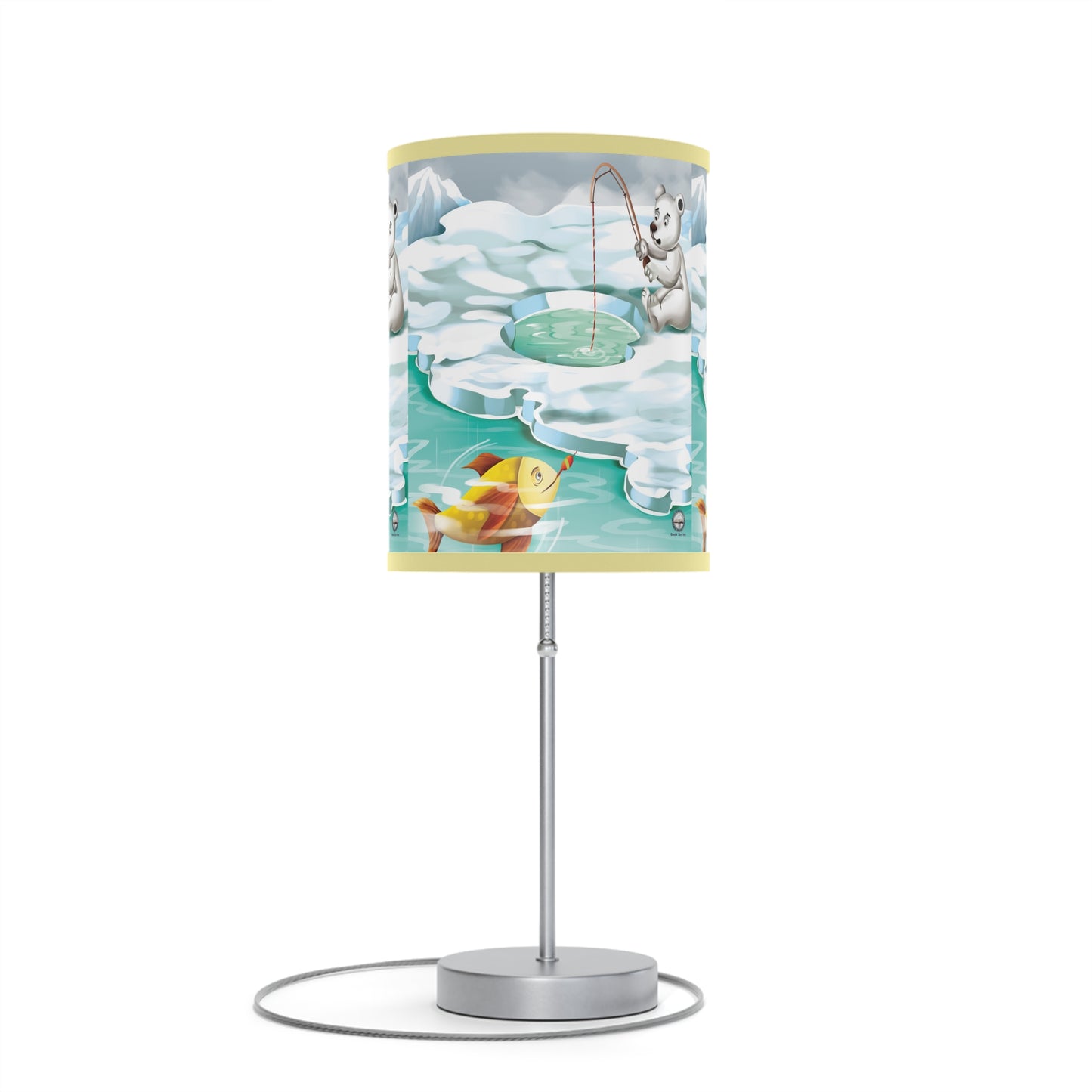 Poro The Polar Bear Lamp on a Stand, US|CA plug