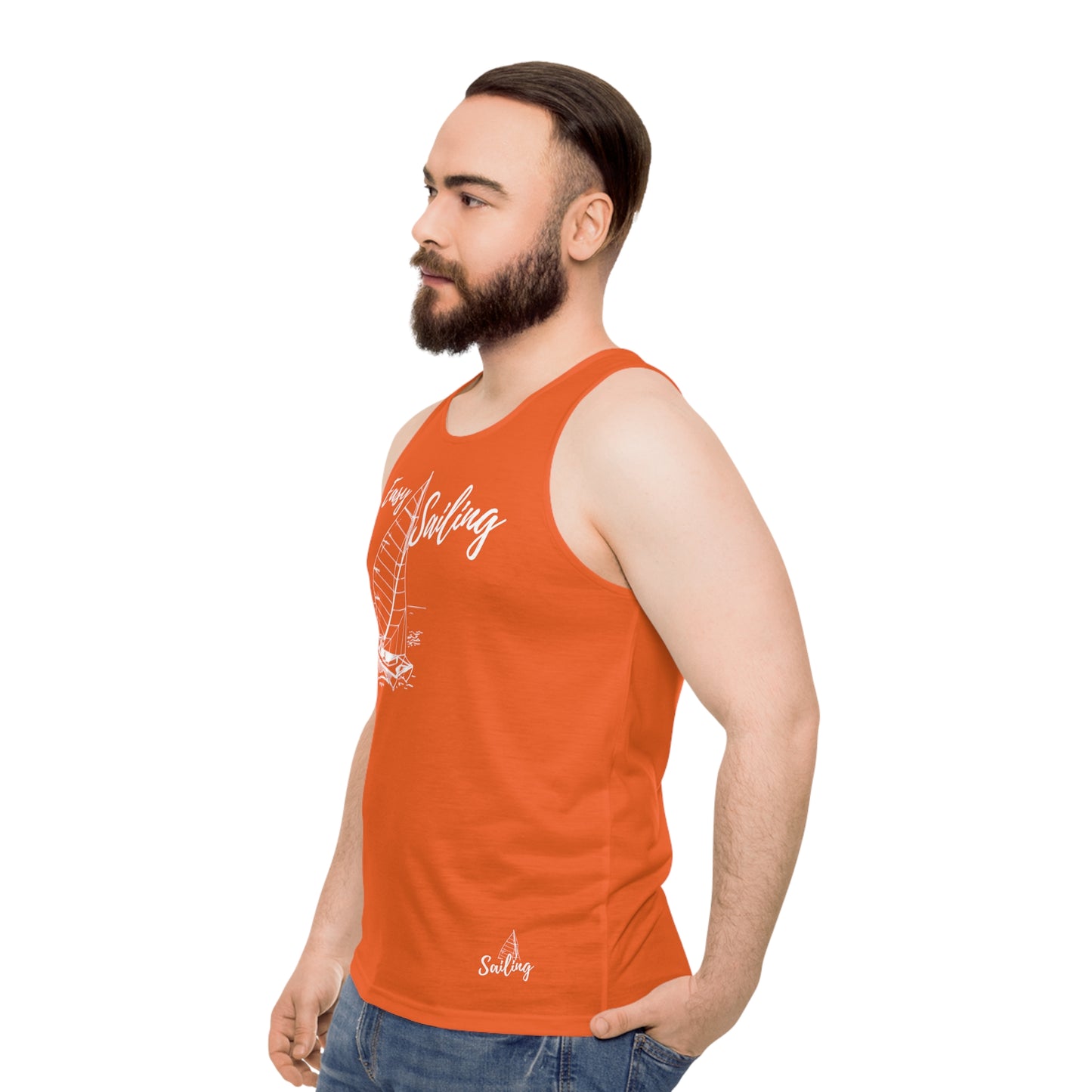 Sailing Unisex Tank Top (AOP)