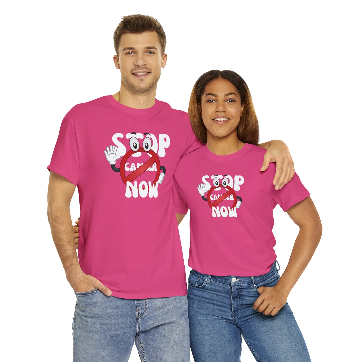 Cancer Awareness Unisex Heavy Cotton Tee