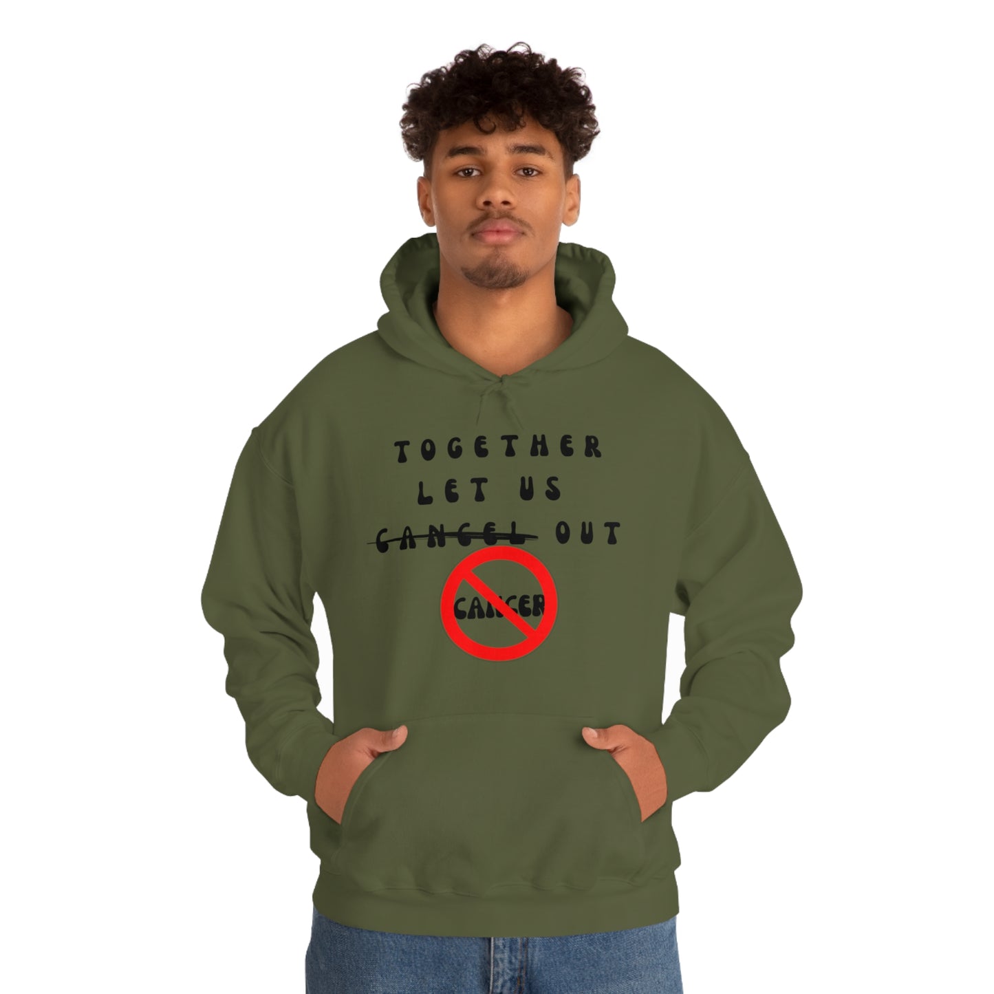 Cancer Unisex Heavy Blend™ Hooded Sweatshirt