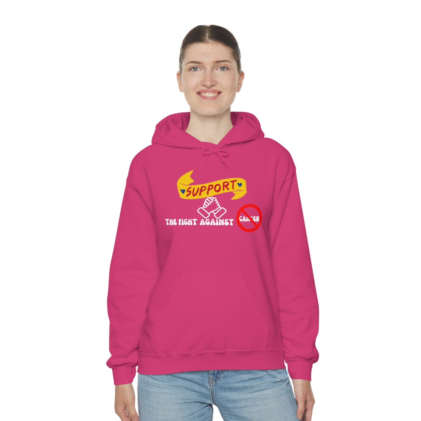 Cancer Awareness Unisex Heavy Blend™ Hooded Sweatshirt