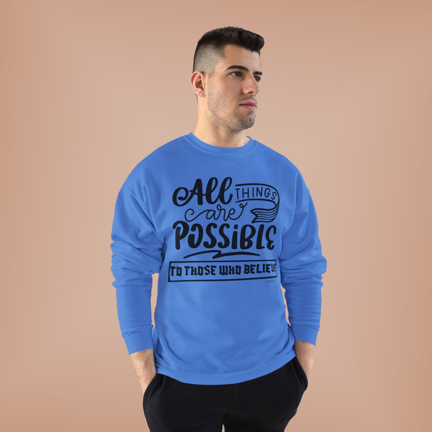 Christian wear Unisex EcoSmart® Crewneck Sweatshirt