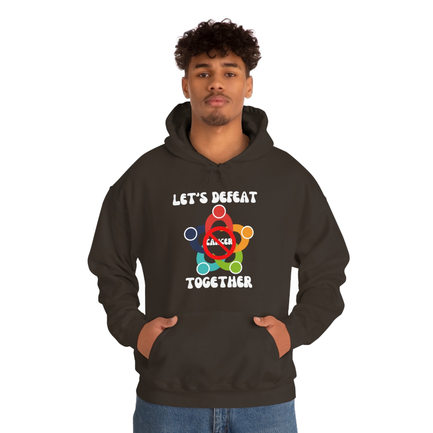 Cancer Awareness Unisex Heavy Blend™ Hooded Sweatshirt