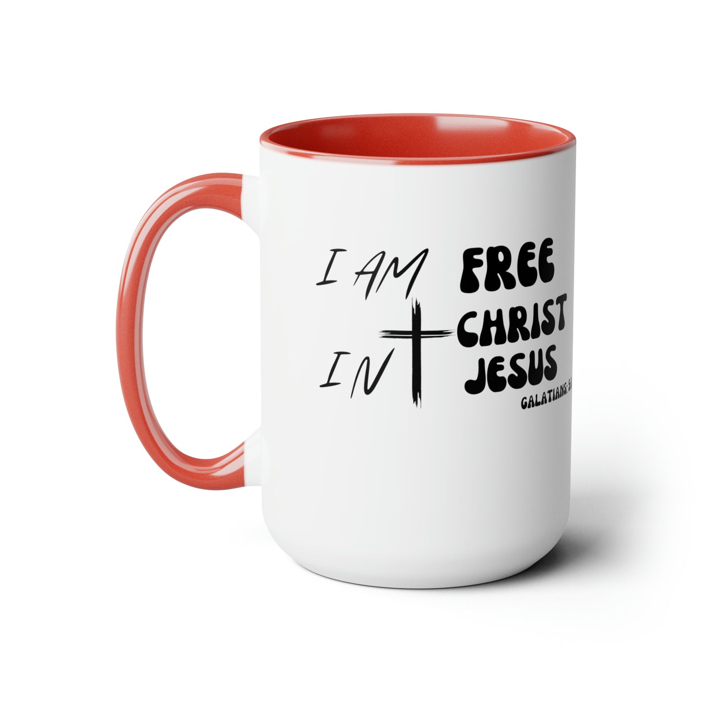 Christian WearTwo-Tone Coffee Mugs, 15oz