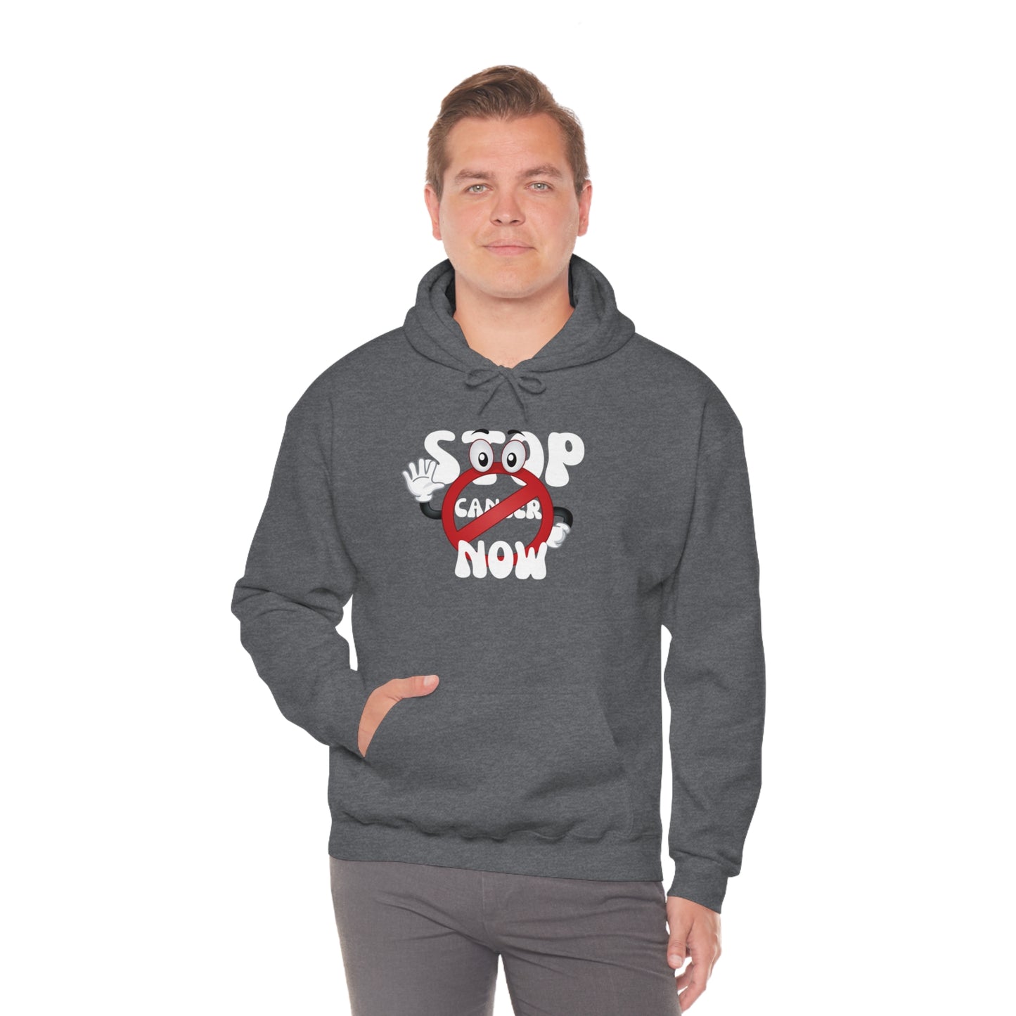 Cancer Awareness Unisex Heavy Blend™ Hooded Sweatshirt