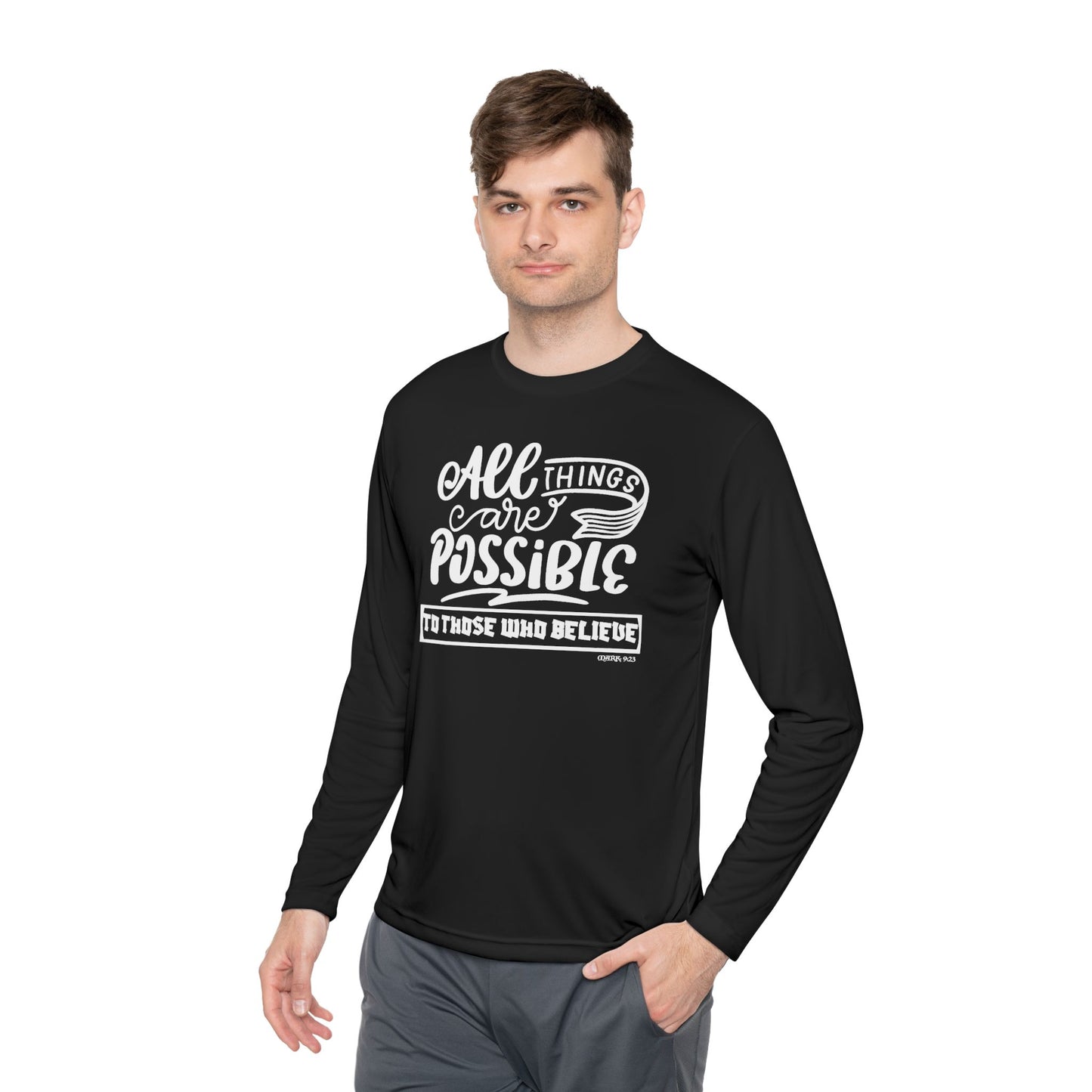 Christian wear Unisex Lightweight Long Sleeve Tee