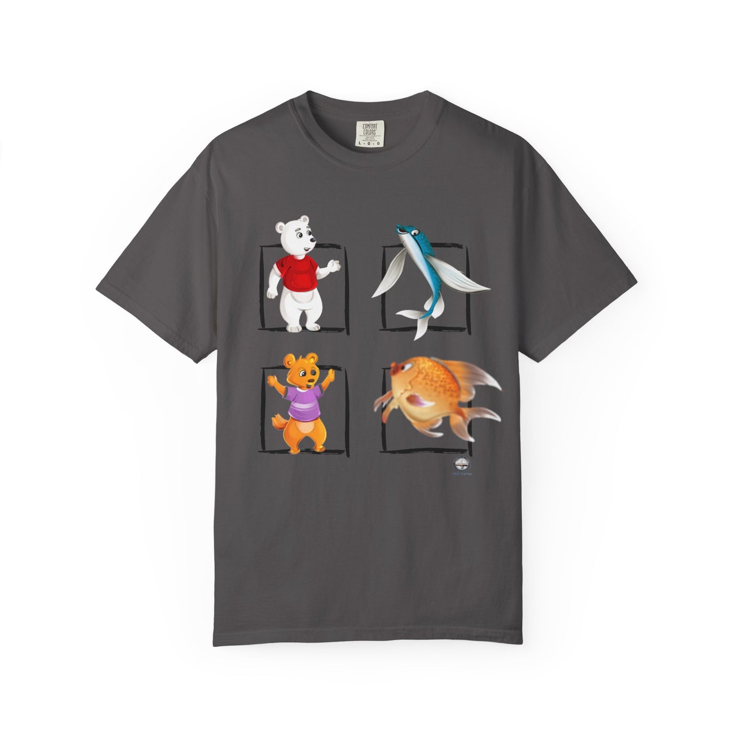 Whimsical Cartoon T-Shirt, Fun Graphic Tee for Kids, Animal Lovers Apparel, Perfect Gift for Birthdays and Celebrations