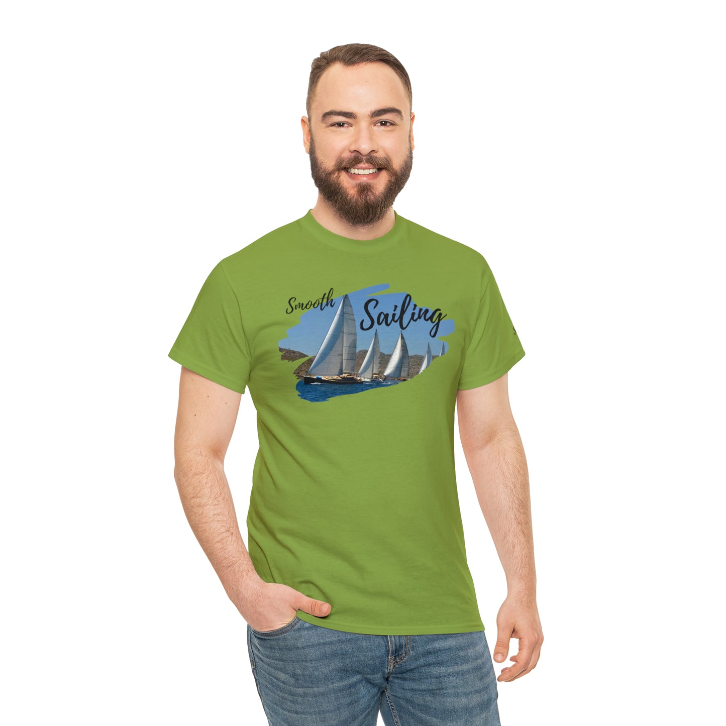 Sailing Unisex Heavy Cotton Tee