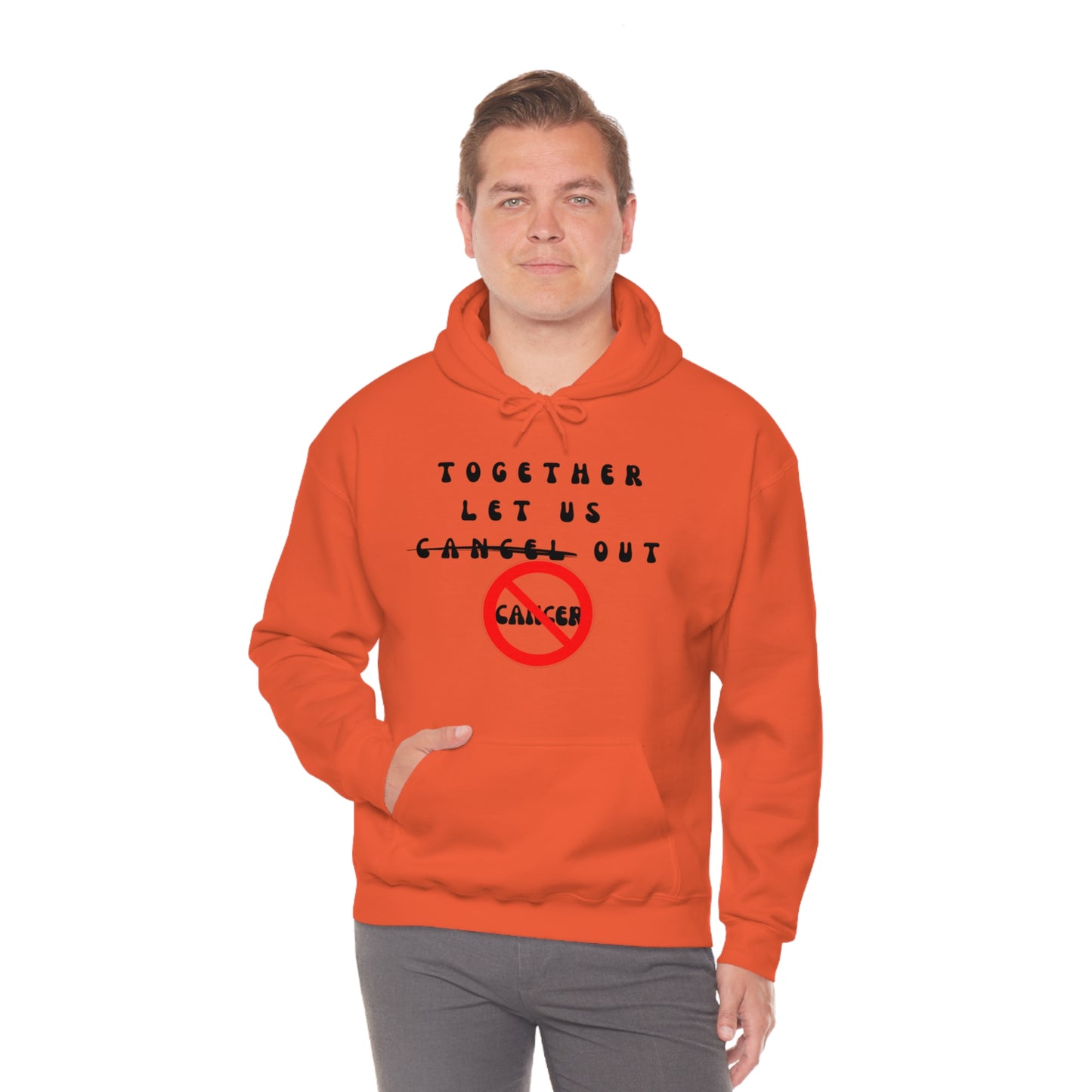 Cancer Unisex Heavy Blend™ Hooded Sweatshirt