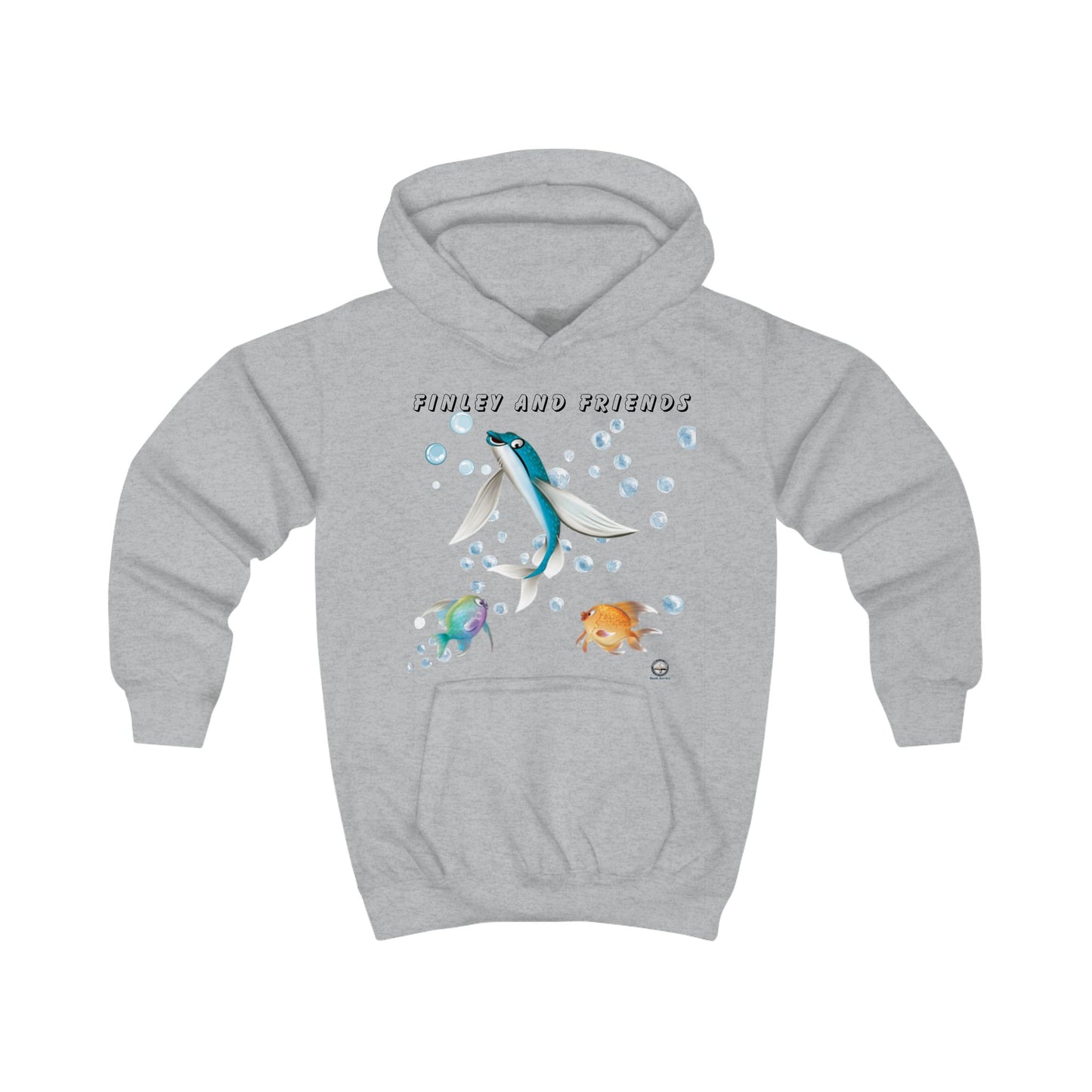 Finley the Flying Fish Kids Hoodie