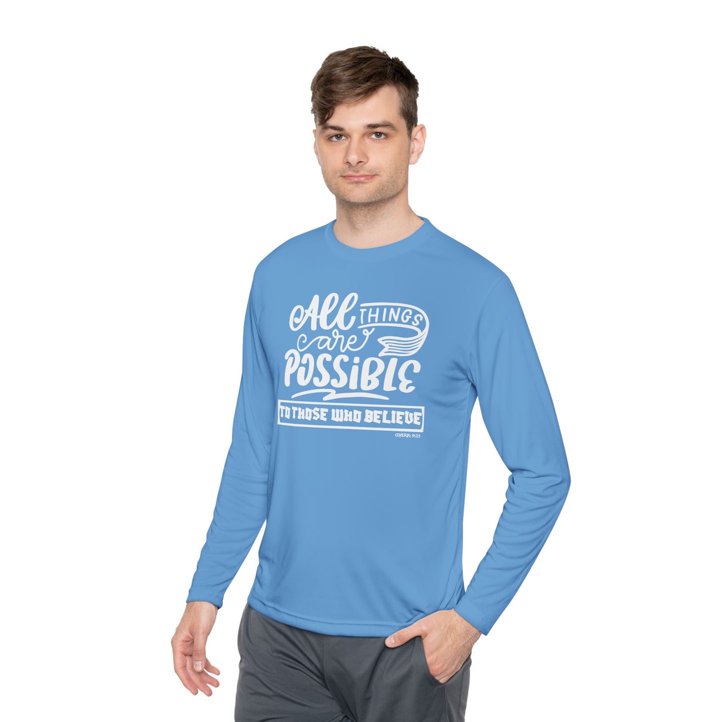 Christian wear Unisex Lightweight Long Sleeve Tee