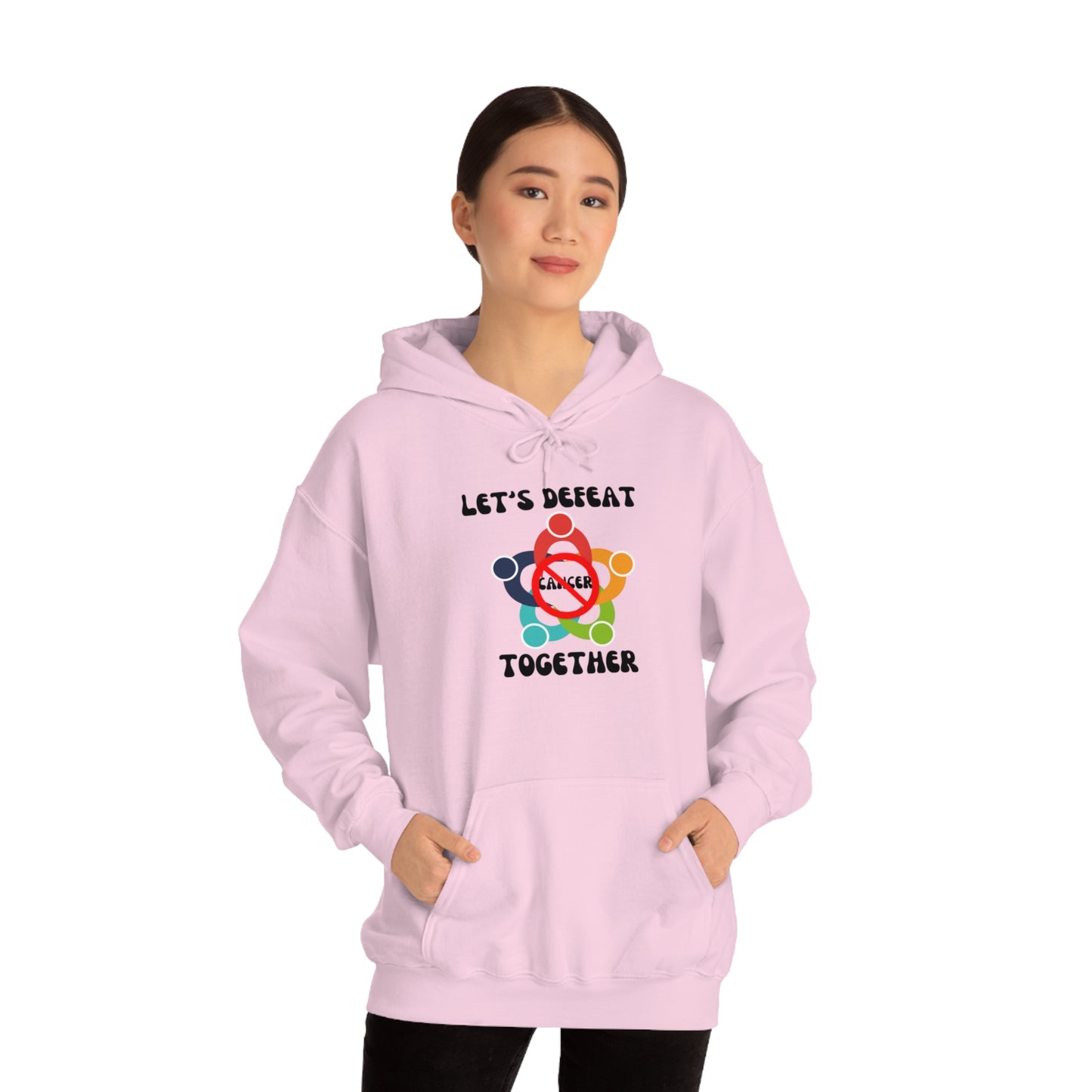 Cancer Awareness Unisex Heavy Blend™ Hooded Sweatshirt