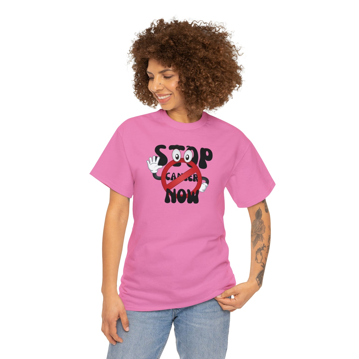 Cancer Awareness Unisex Heavy Cotton Tee