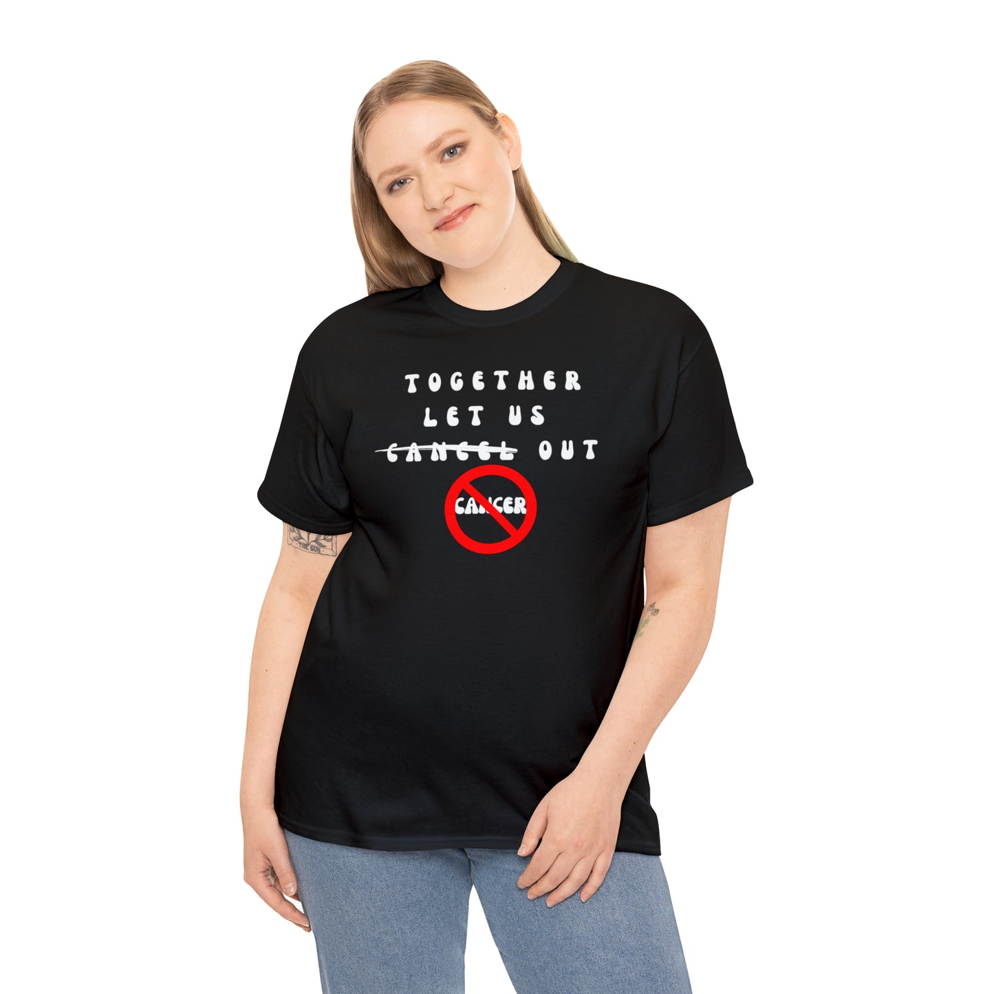 Cancer Unisex Heavy Cotton Tee