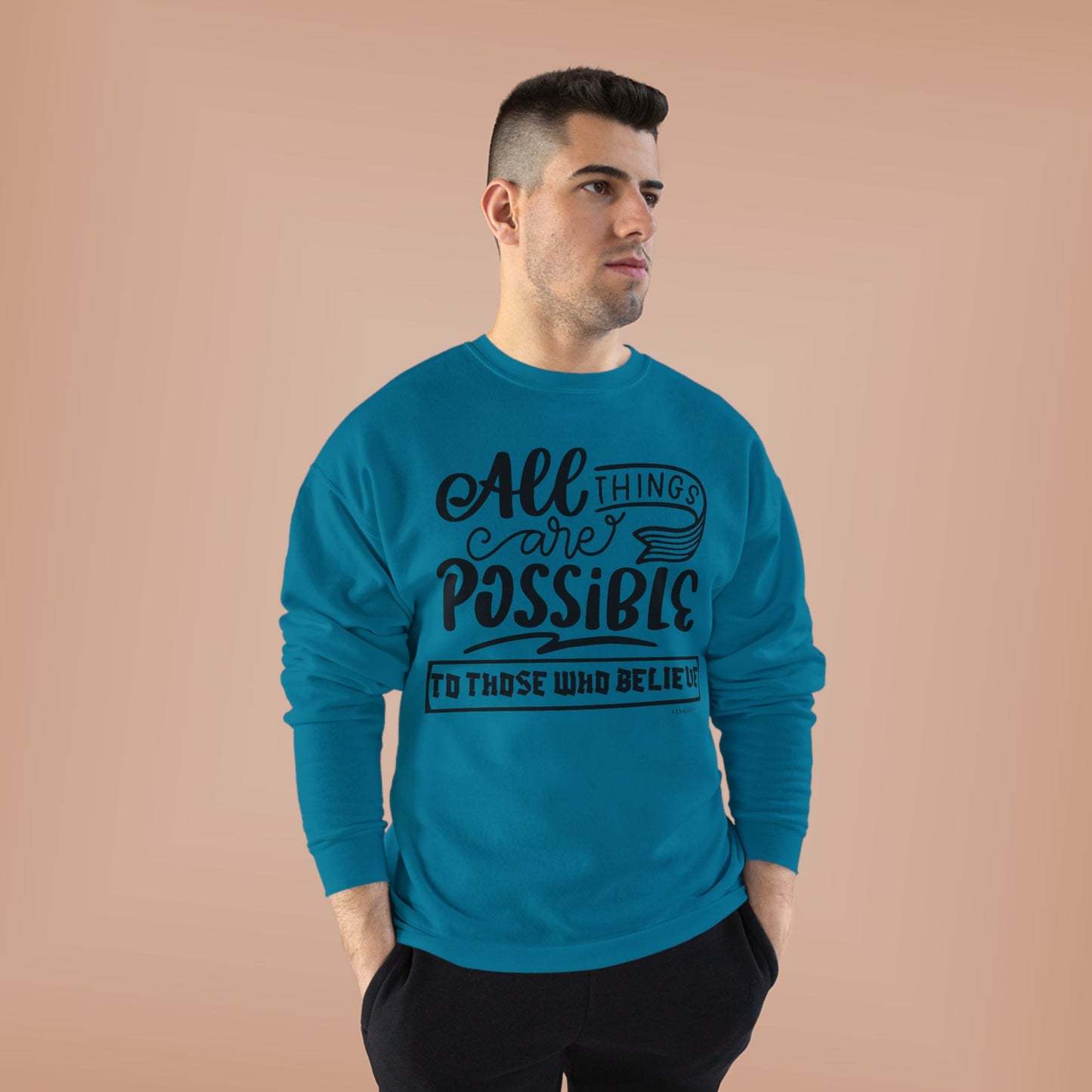 Christian wear Unisex EcoSmart® Crewneck Sweatshirt