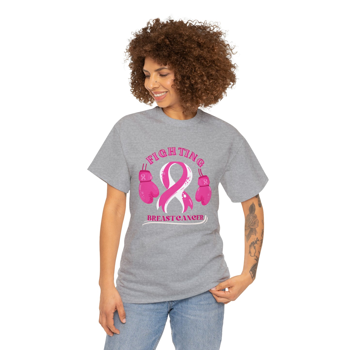 Cancer Unisex Heavy Cotton Tee