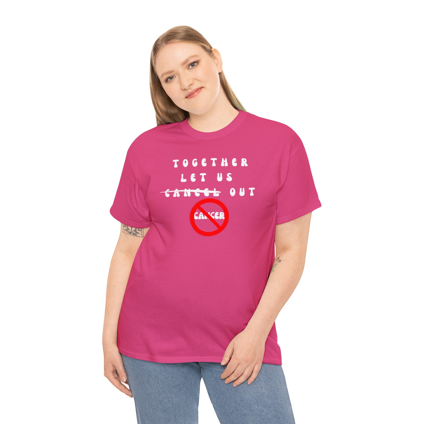 Cancer Unisex Heavy Cotton Tee