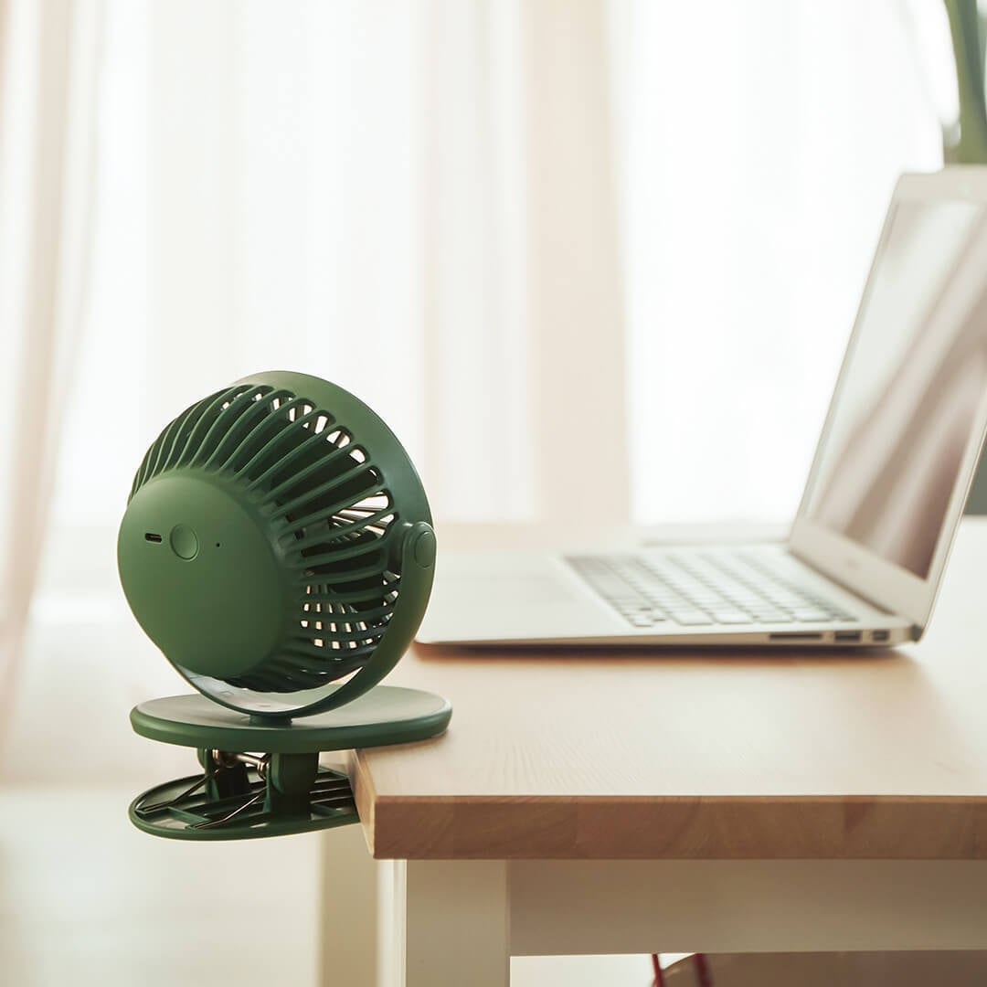 Clip fan USB rechargeable