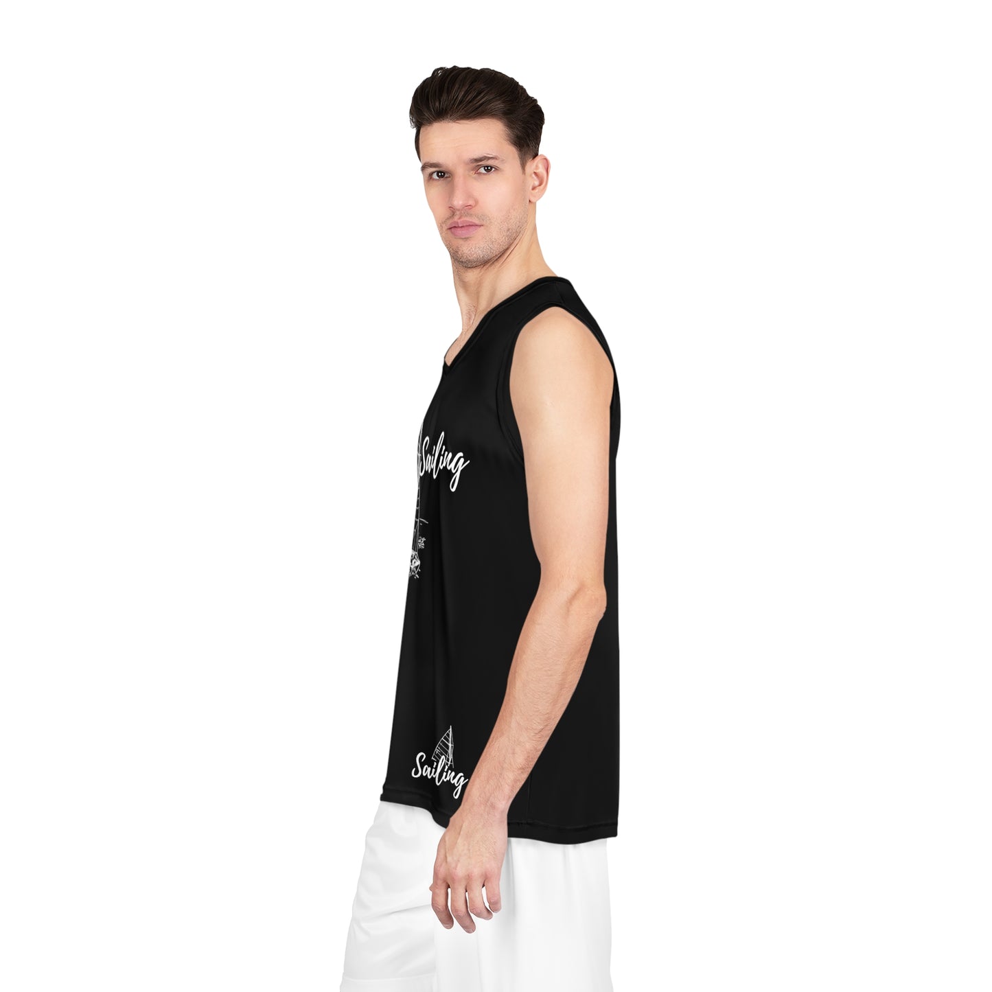 Sailing Basketball Jersey (AOP)