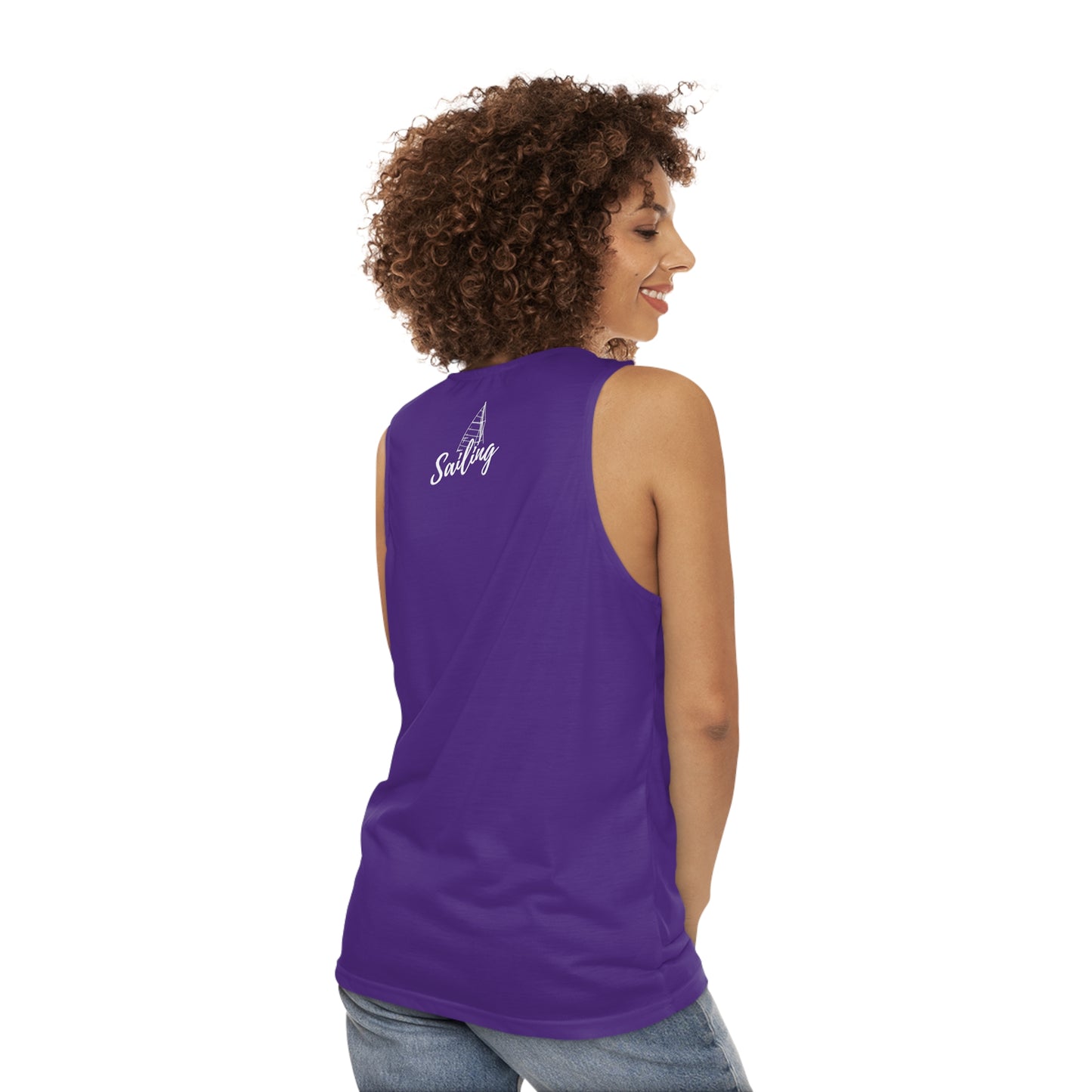 Sailing Unisex Tank Top (AOP)