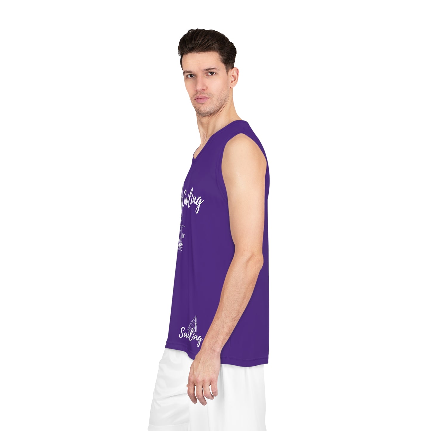 Sailing Basketball Jersey (AOP)