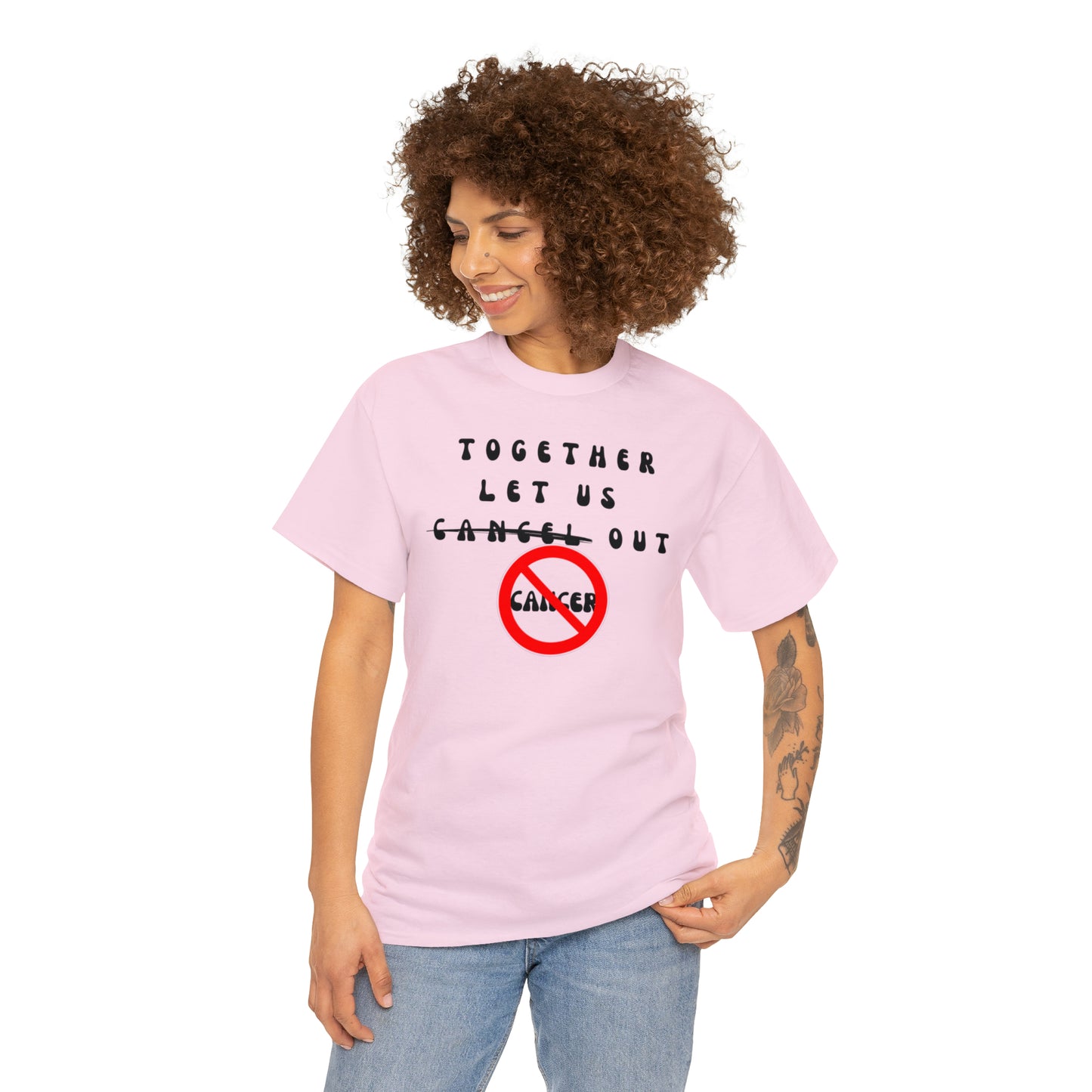 Cancer Unisex Heavy Cotton Tee