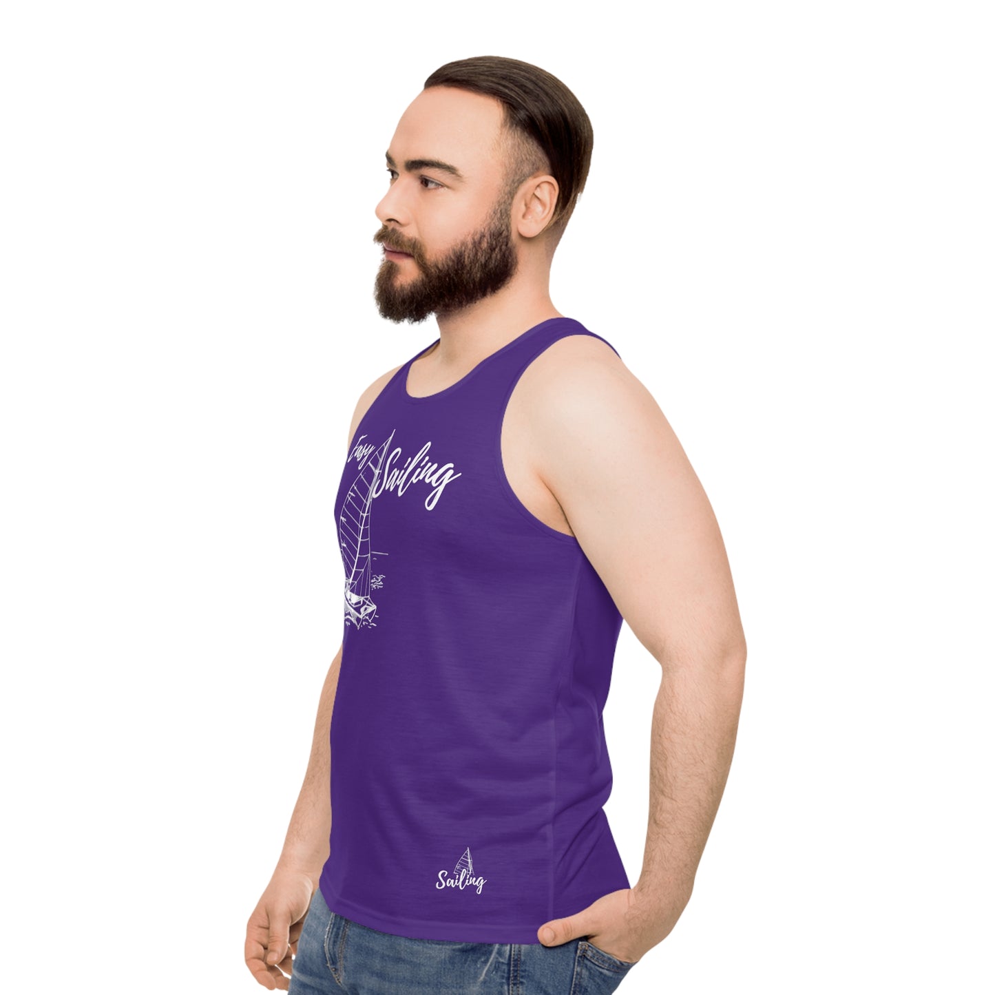 Sailing Unisex Tank Top (AOP)