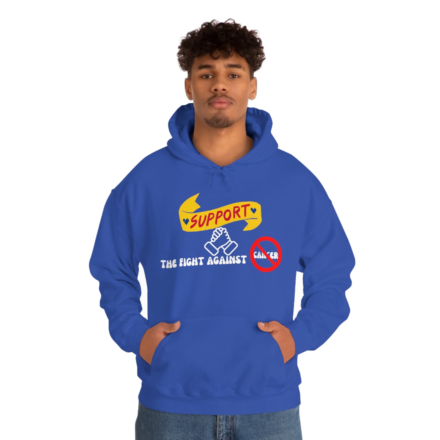 Cancer Awareness Unisex Heavy Blend™ Hooded Sweatshirt