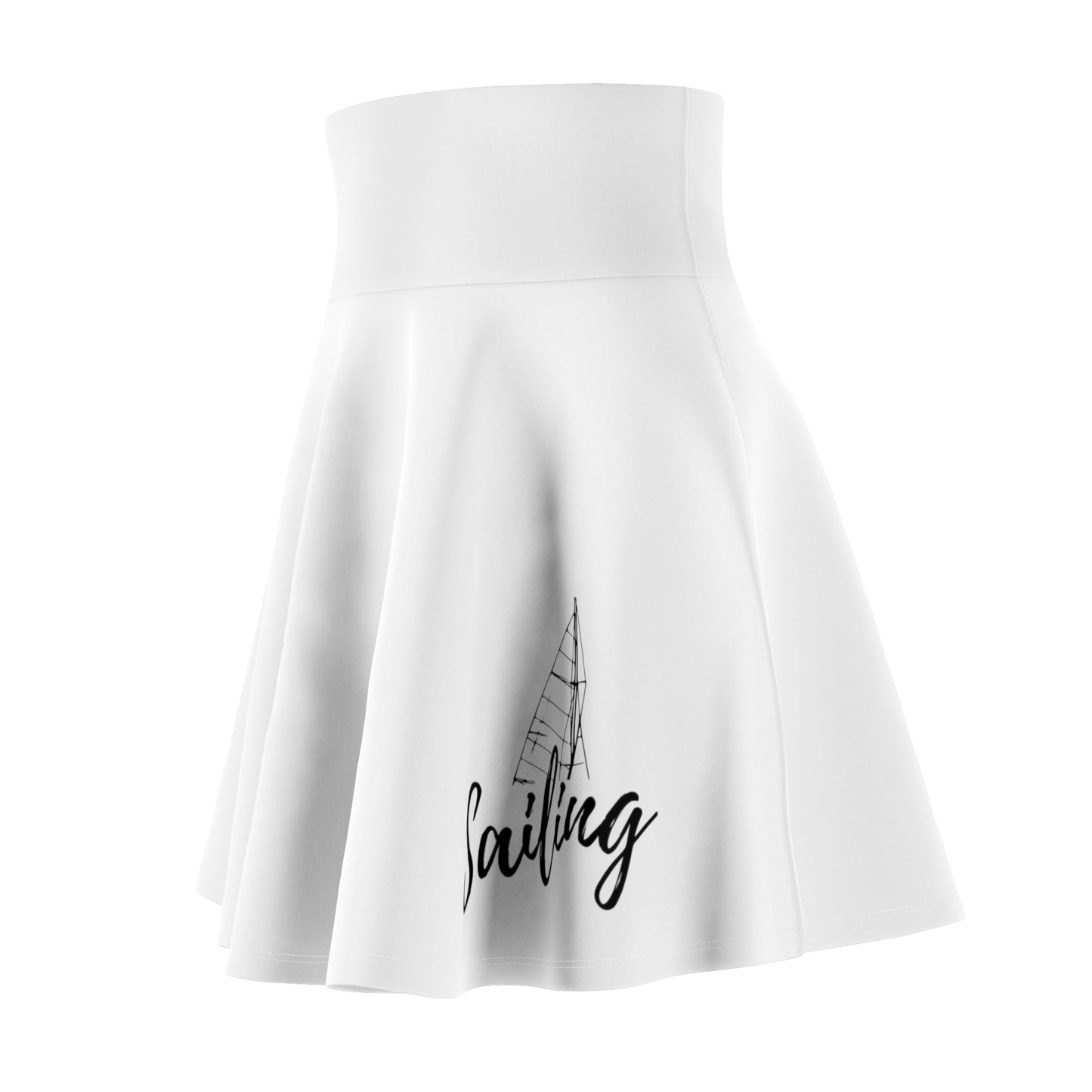 Sailing Women's Skater Skirt (AOP)