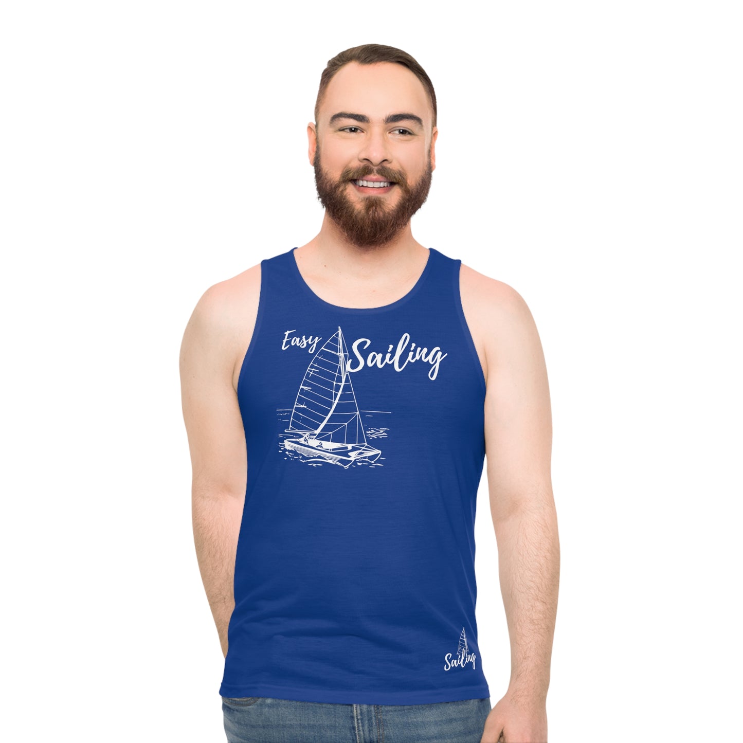 Sailing Unisex Tank Top (AOP)