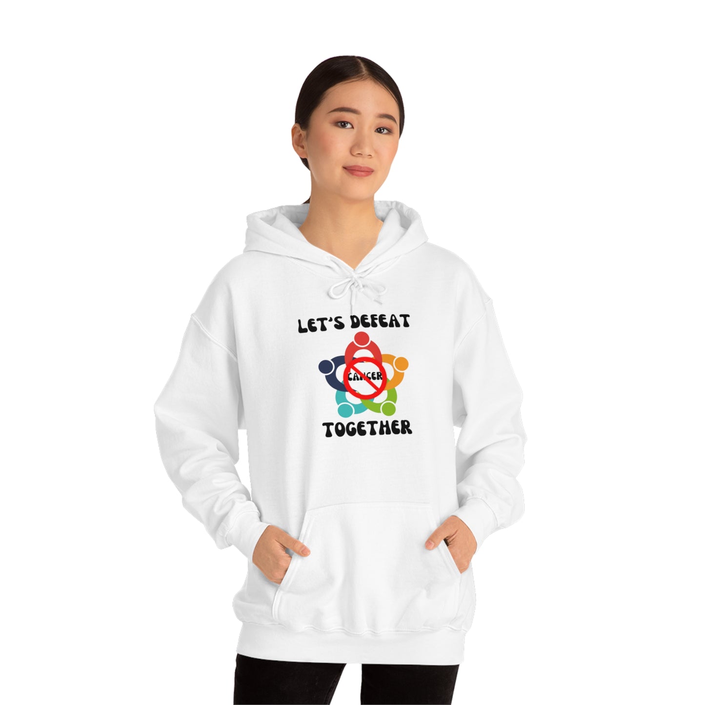 Cancer Awareness Unisex Heavy Blend™ Hooded Sweatshirt