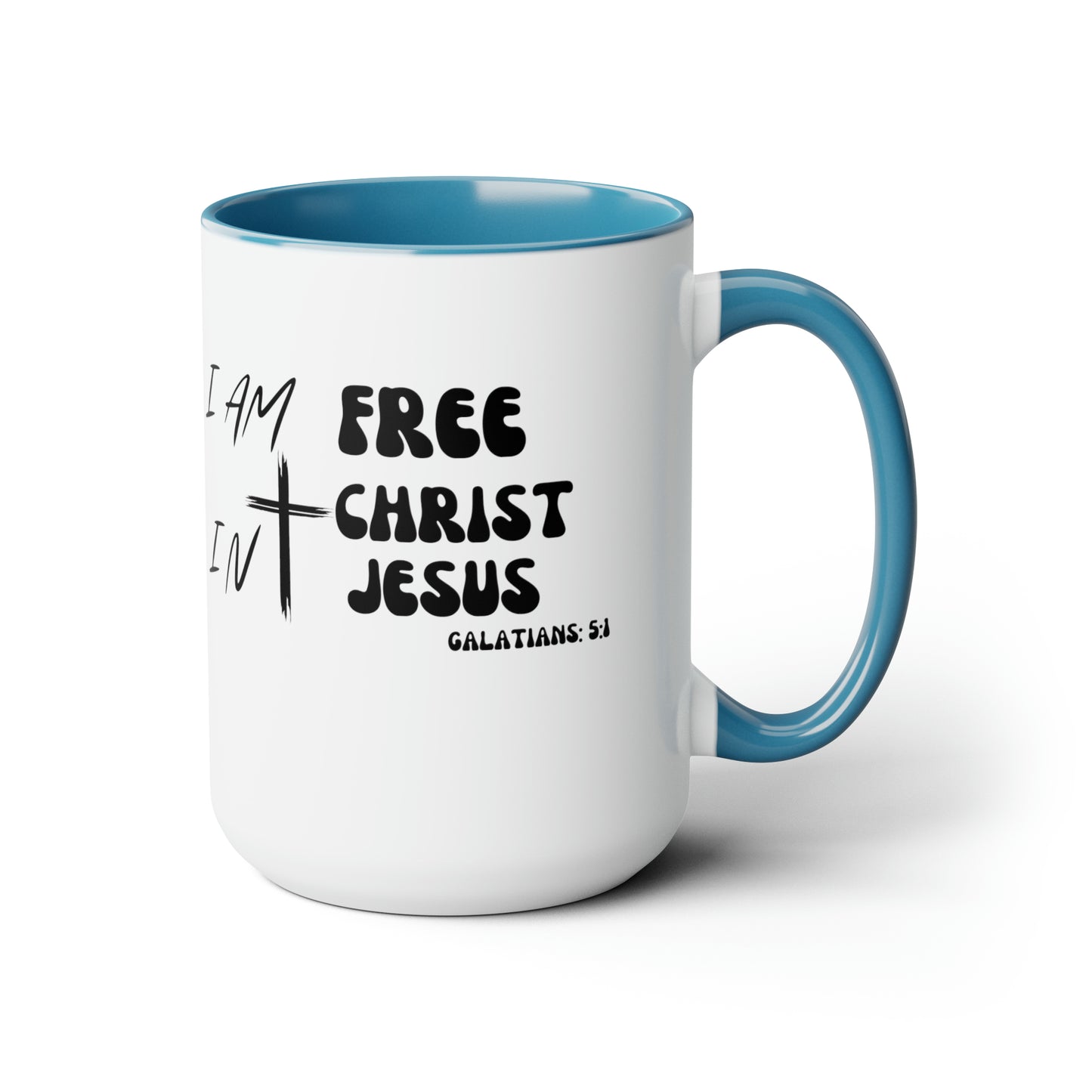 Christian WearTwo-Tone Coffee Mugs, 15oz