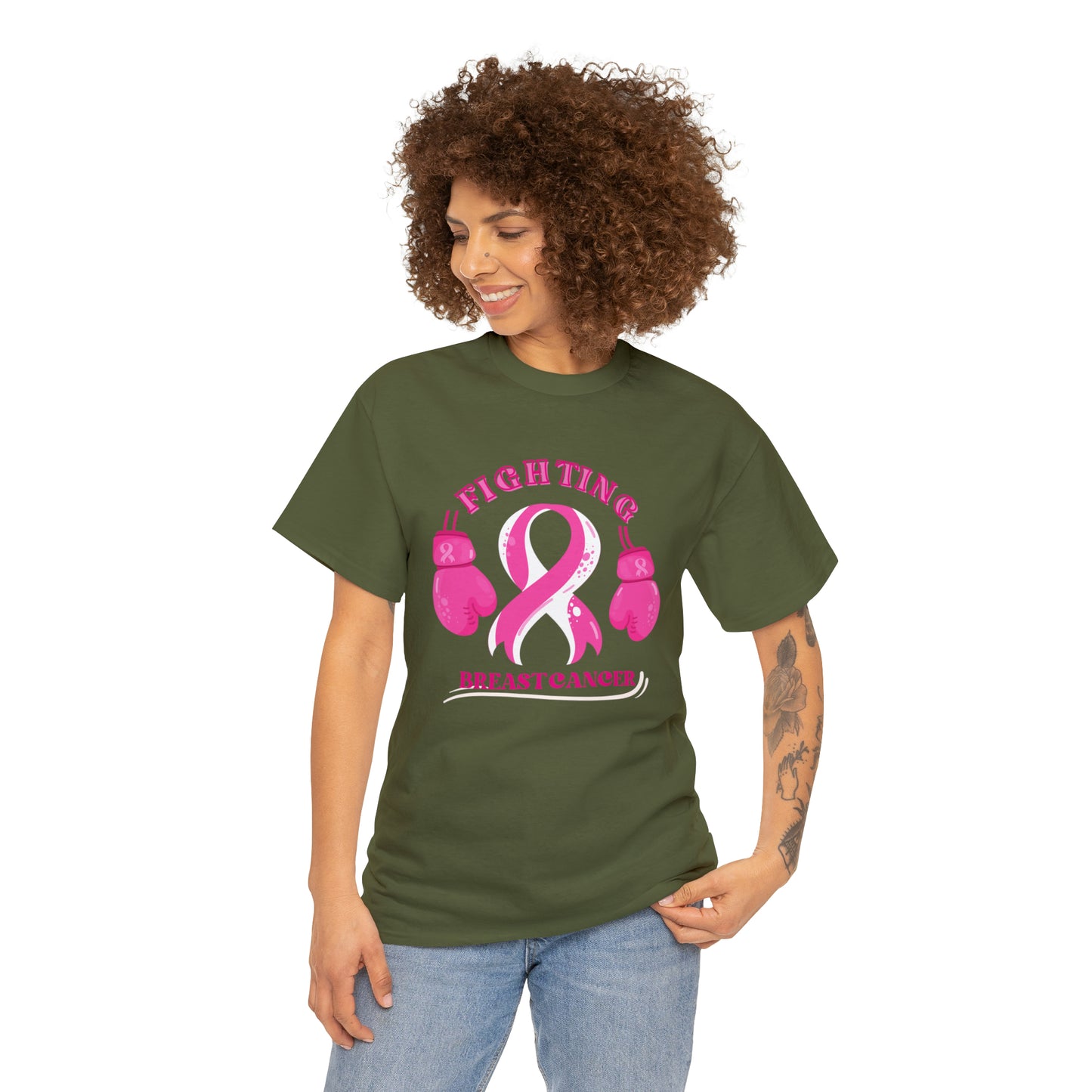 Cancer Unisex Heavy Cotton Tee