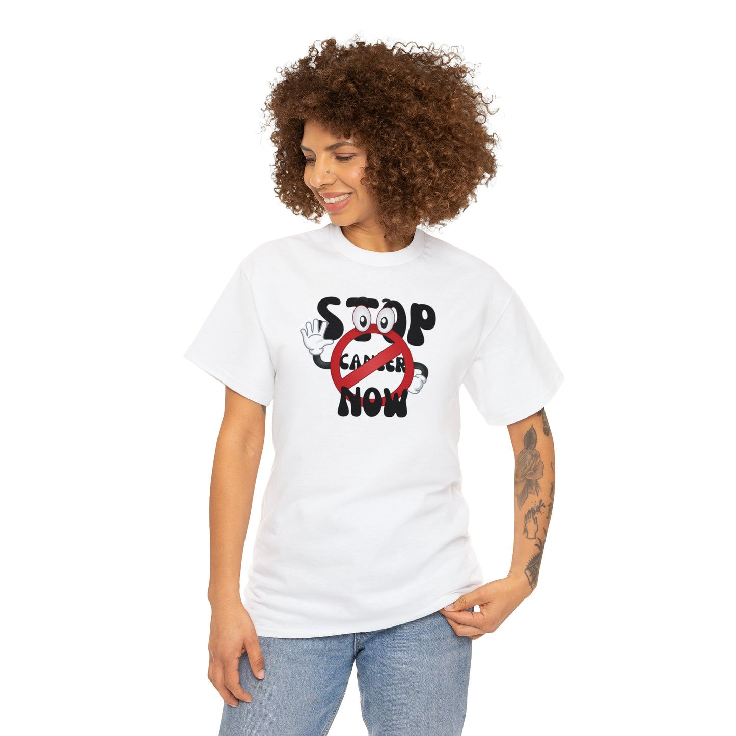 Cancer Awareness Unisex Heavy Cotton Tee