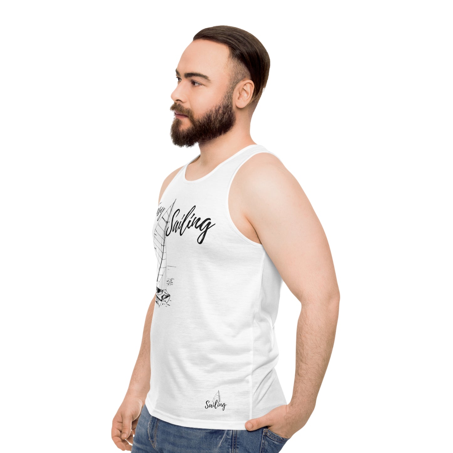 Sailing Unisex Tank Top (AOP)