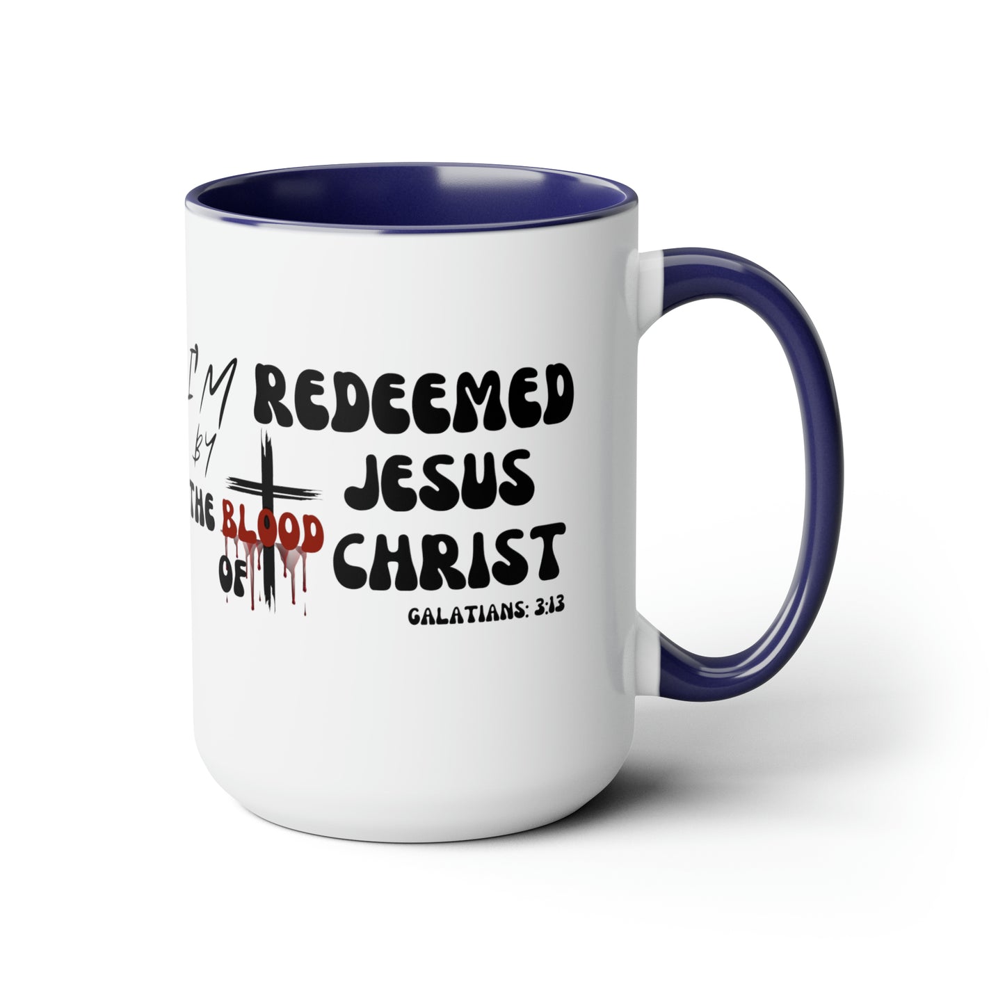 Christian Wear Two-Tone Coffee Mugs, 15oz