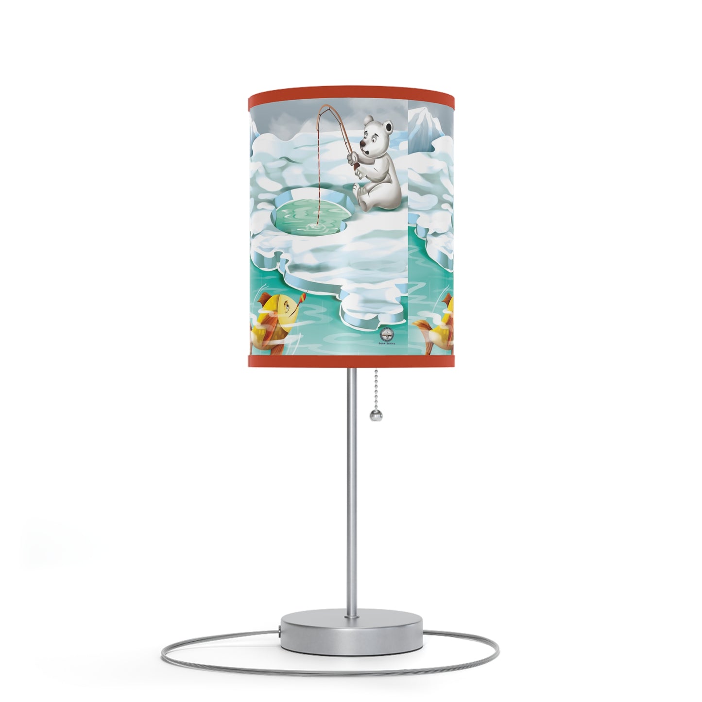 Poro The Polar Bear Lamp on a Stand, US|CA plug