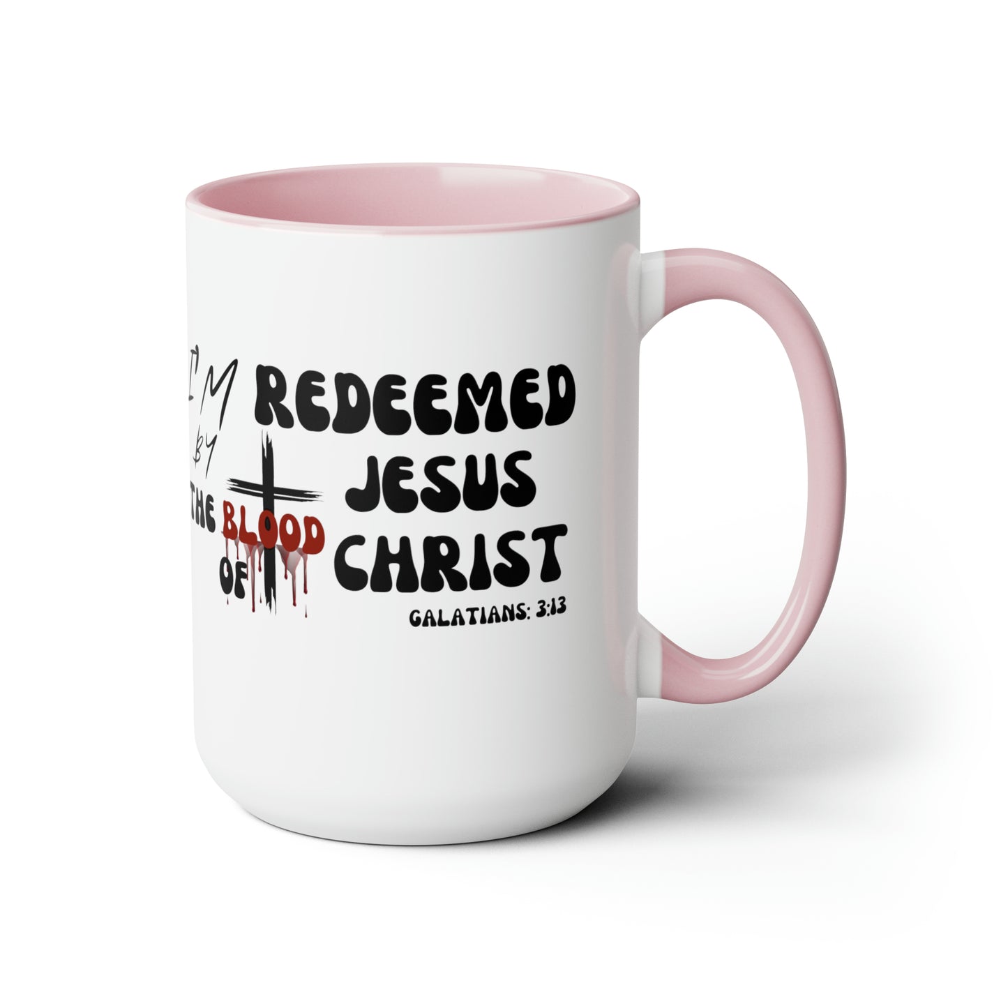 Christian Wear Two-Tone Coffee Mugs, 15oz