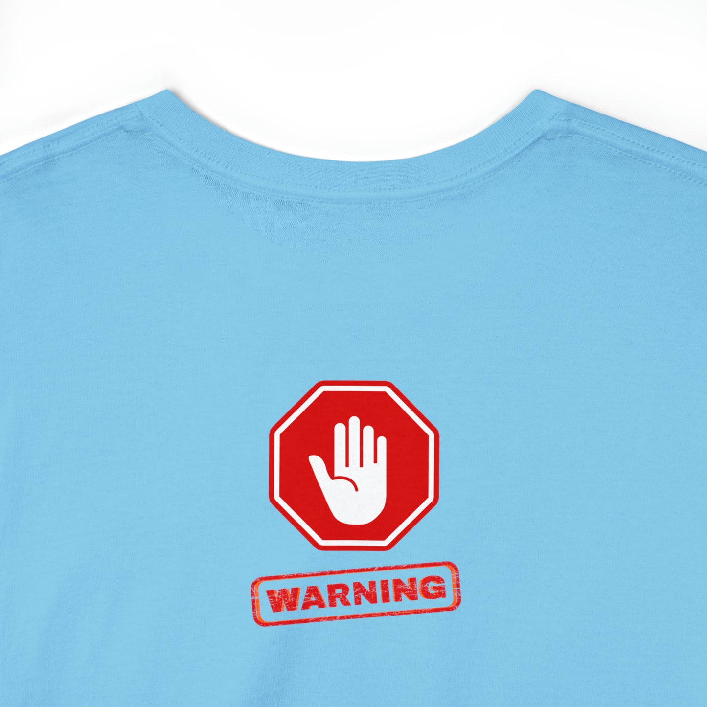 Warning, Unisex Heavy Cotton Tee